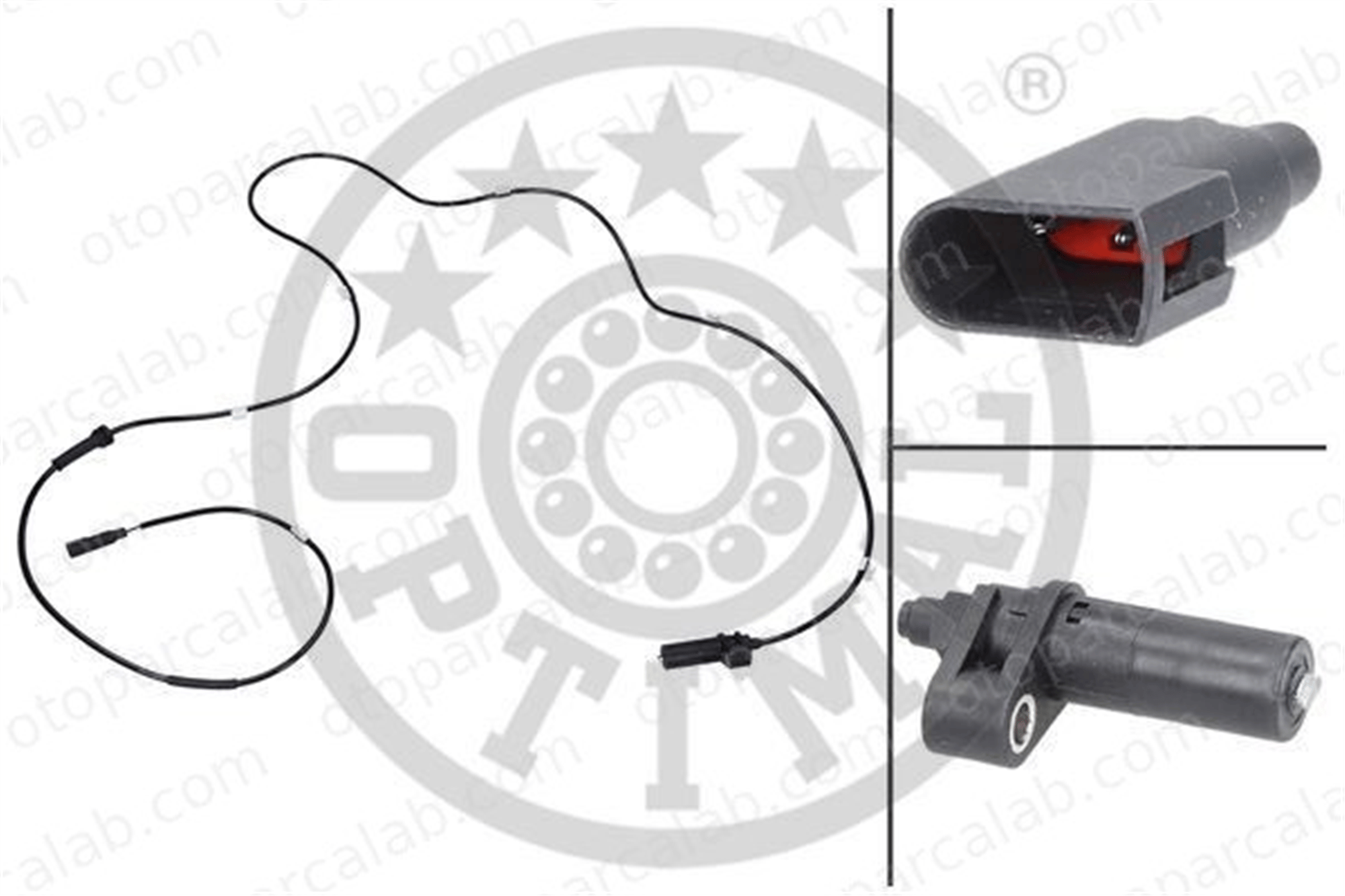 OPTIMAL 06-S426 Abs Sensörü Arka Sağ FORD TRANSIT Panelvan/Van TRANSIT Platform şasi 1C152B372AC 4537234