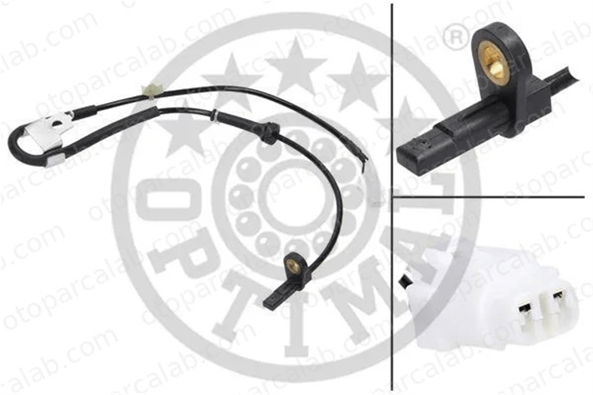 OPTIMAL 06-S482 Abs Sensörü Ön Sağ OPEL AGILA SUZUKI SWIFT III 4709215 5621051K00