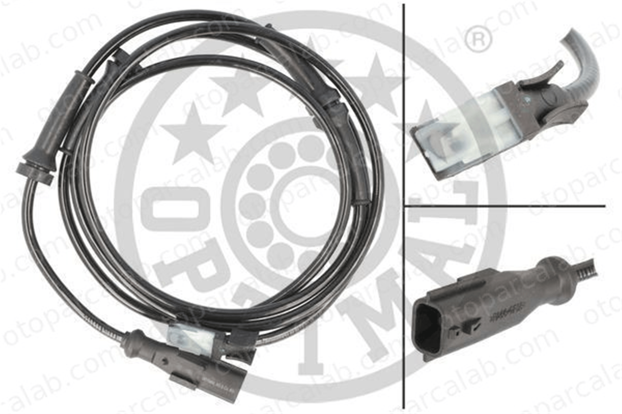 OPTIMAL 06-S513 Abs Sensörü Arka Sağ RENAULT KANGOO / GRAND KANGOO II KANGOO Express A4159053000 8200441404