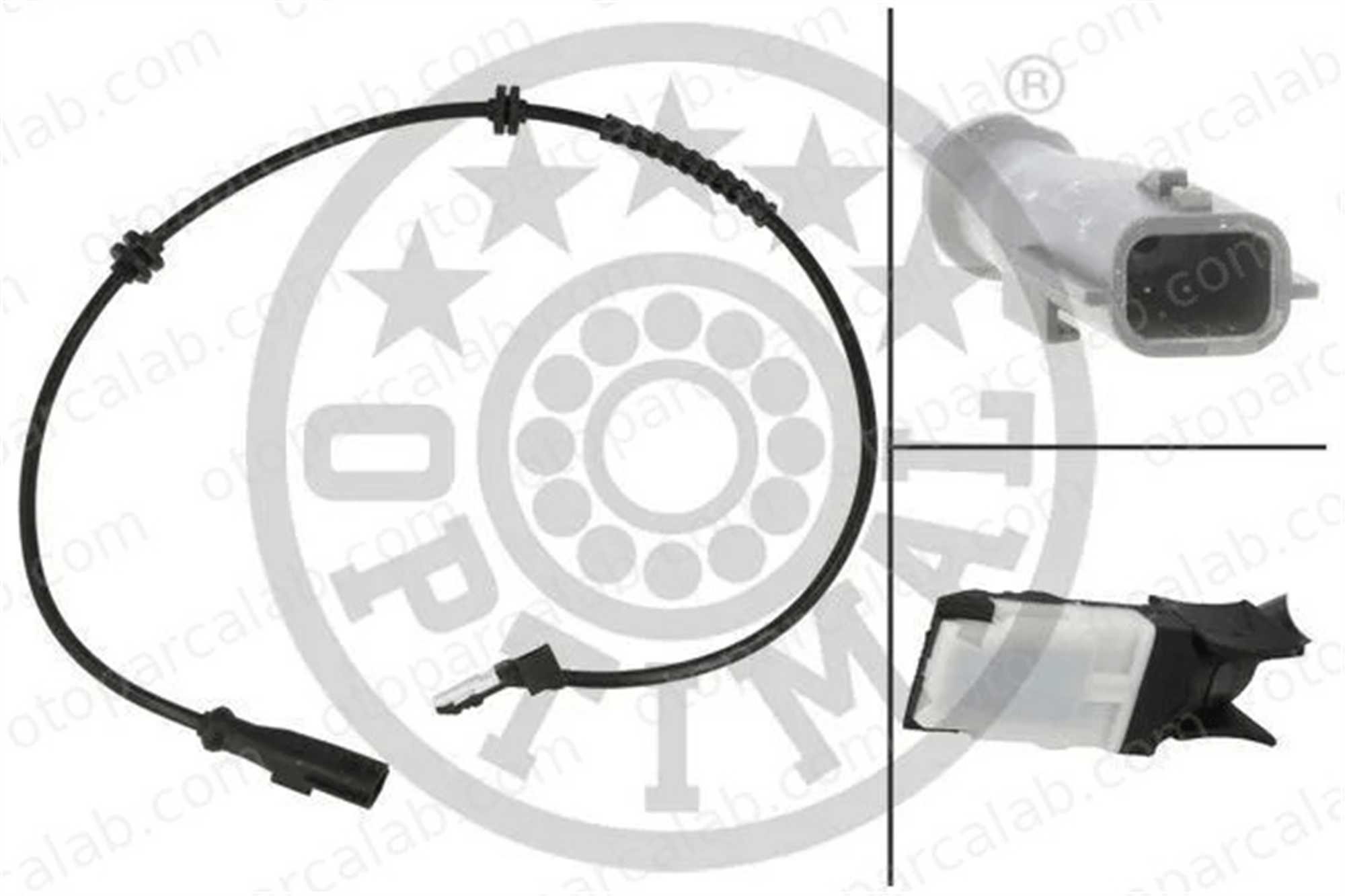 OPTIMAL 06-S526 Abs Sensörü Arka Sol RENAULT CLIO III CLIO III Grandtour 479004190R 6040005494