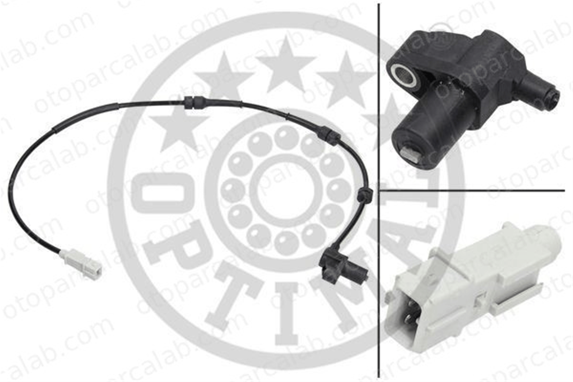 OPTIMAL 06-S531 Abs Sensörü Arka Sağ veya Sol CITROËN EVASION MPV JUMPY 1480846080 454567