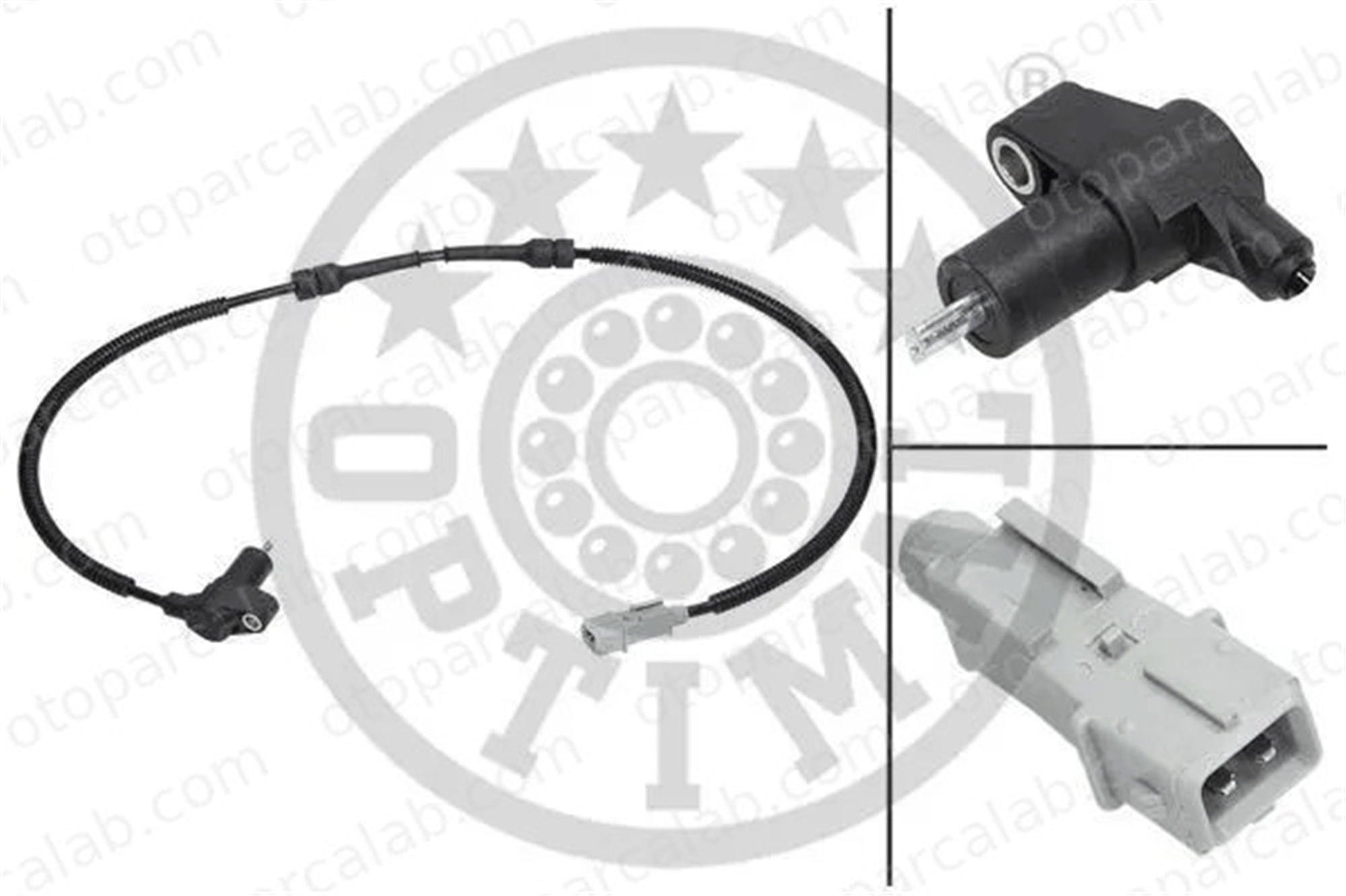 OPTIMAL 06-S532 Abs Sensörü Arka Sağ veya Sol CITROËN EVASION MPV JUMPY 1482480080 454575