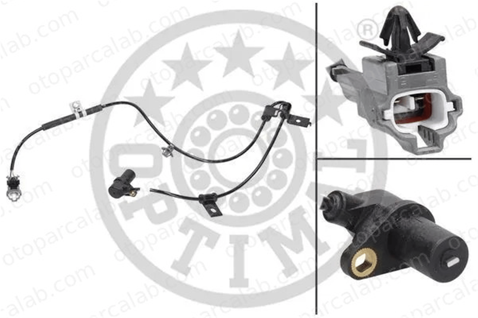 OPTIMAL 06-S600 Abs Sensörü Ön Sol HYUNDAI MATRIX 9567017010