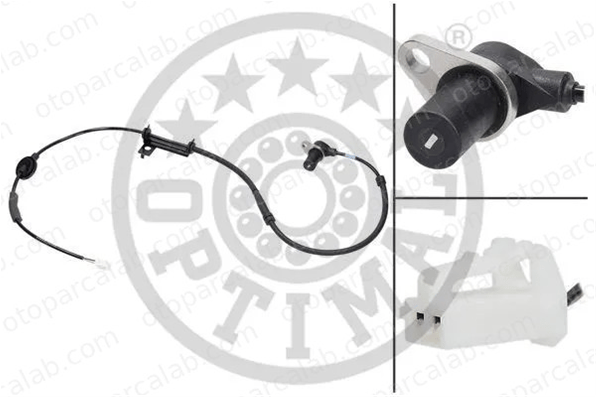 OPTIMAL 06-S608 Abs Sensörü Arka Sol HYUNDAI SANTA FÉ I 9565026000