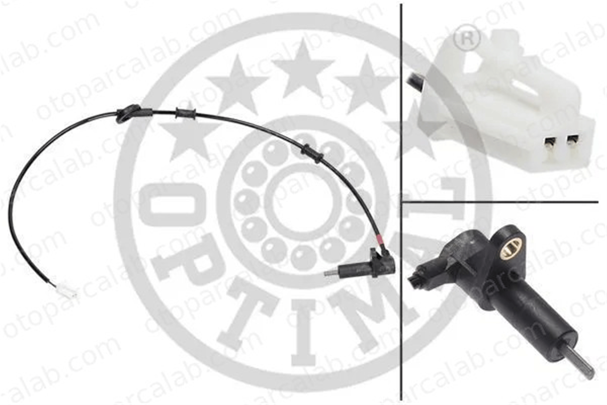 OPTIMAL 06-S609 Abs Sensörü Arka Sağ HYUNDAI ACCENT II ACCENT II Sedan 9568125100