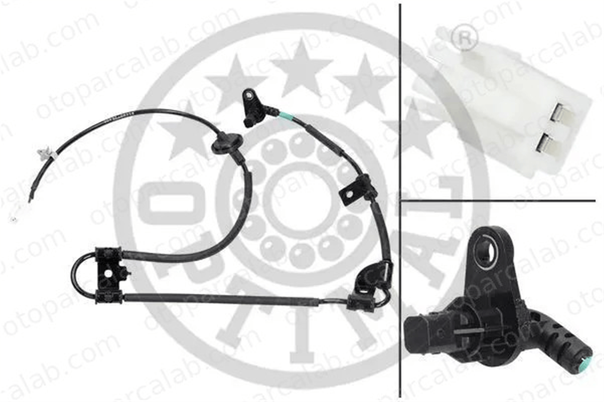 OPTIMAL 06-S636 Abs Sensörü Arka Sol HYUNDAI TUCSON KIA SPORTAGE II 956802E400