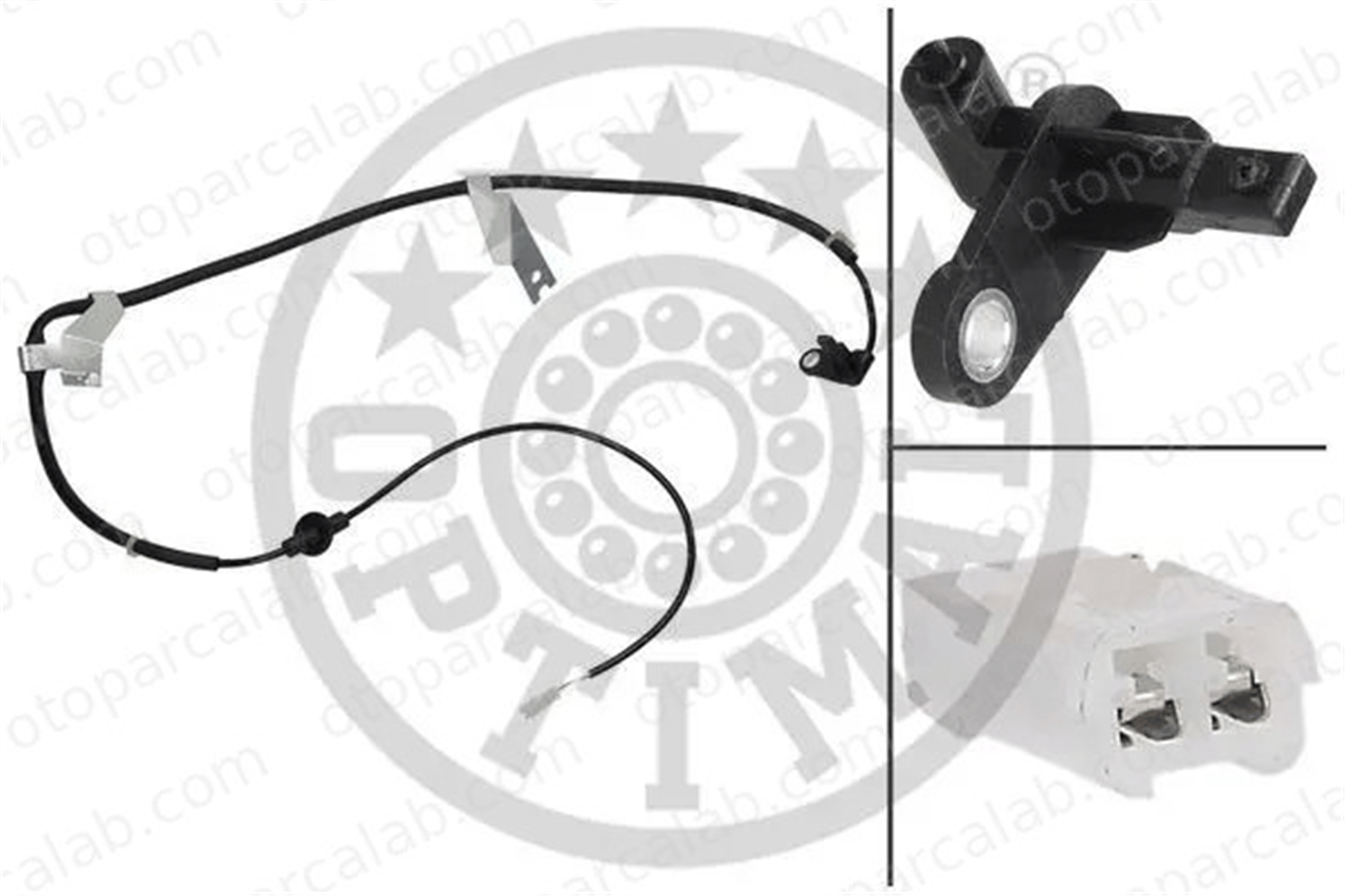 OPTIMAL 06-S641 Abs Sensörü Arka Sağ OPEL AGILA SUZUKI SWIFT III 4709220 5631051K00