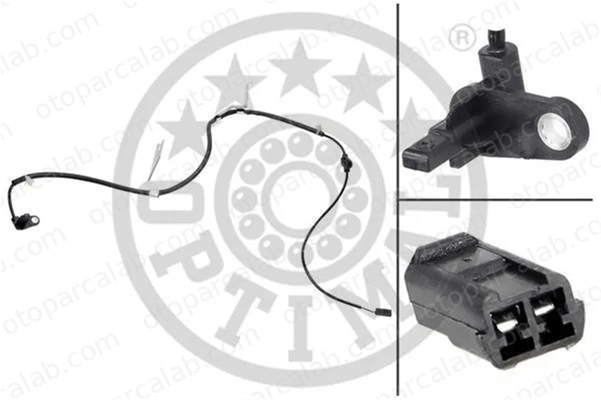 OPTIMAL 06-S642 Abs Sensörü Arka Sol OPEL AGILA SUZUKI SWIFT III 4709221 5632051K00
