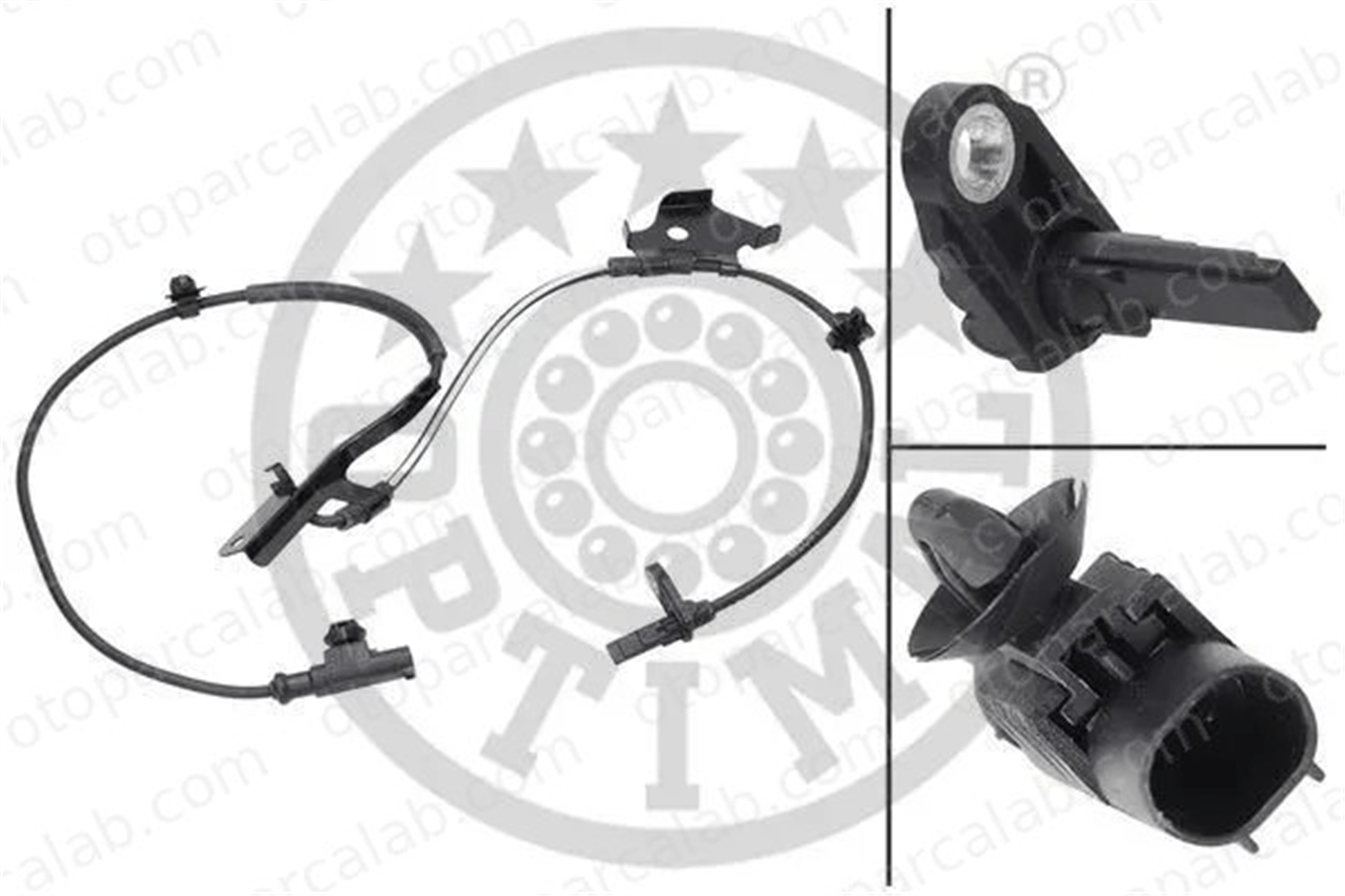 OPTIMAL 06-S646 Abs Sensörü Ön Sağ TOYOTA AURIS AVENSIS Sedan 8954202060 8954202061