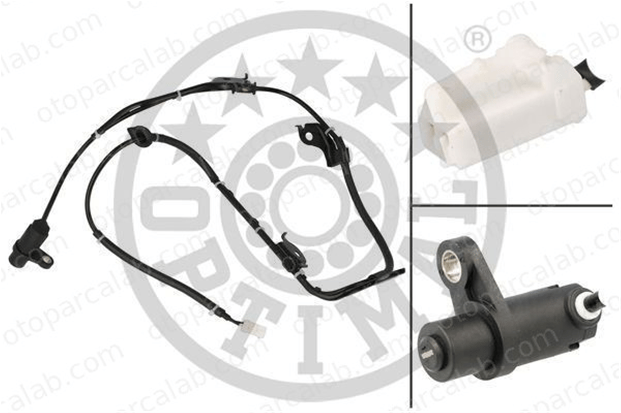 OPTIMAL 06-S682 Abs Sensörü Arka Sol TOYOTA RAV 4 III RAV 4 II 8954642030