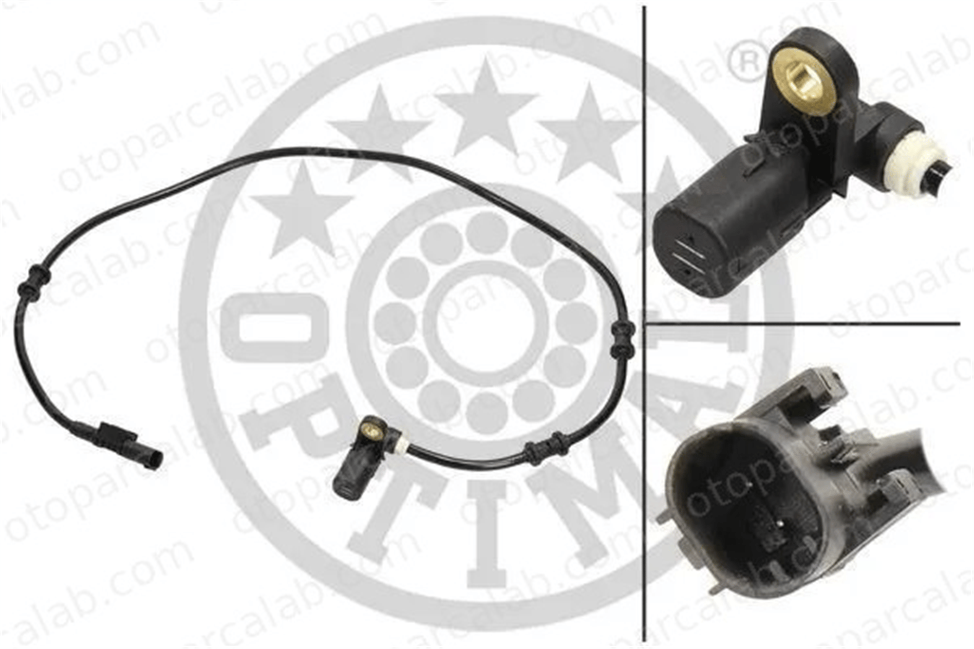 OPTIMAL 06-S696 Abs Sensörü Ön Sağ MERCEDES-BENZ M-SERISI A1635400817 1635400817