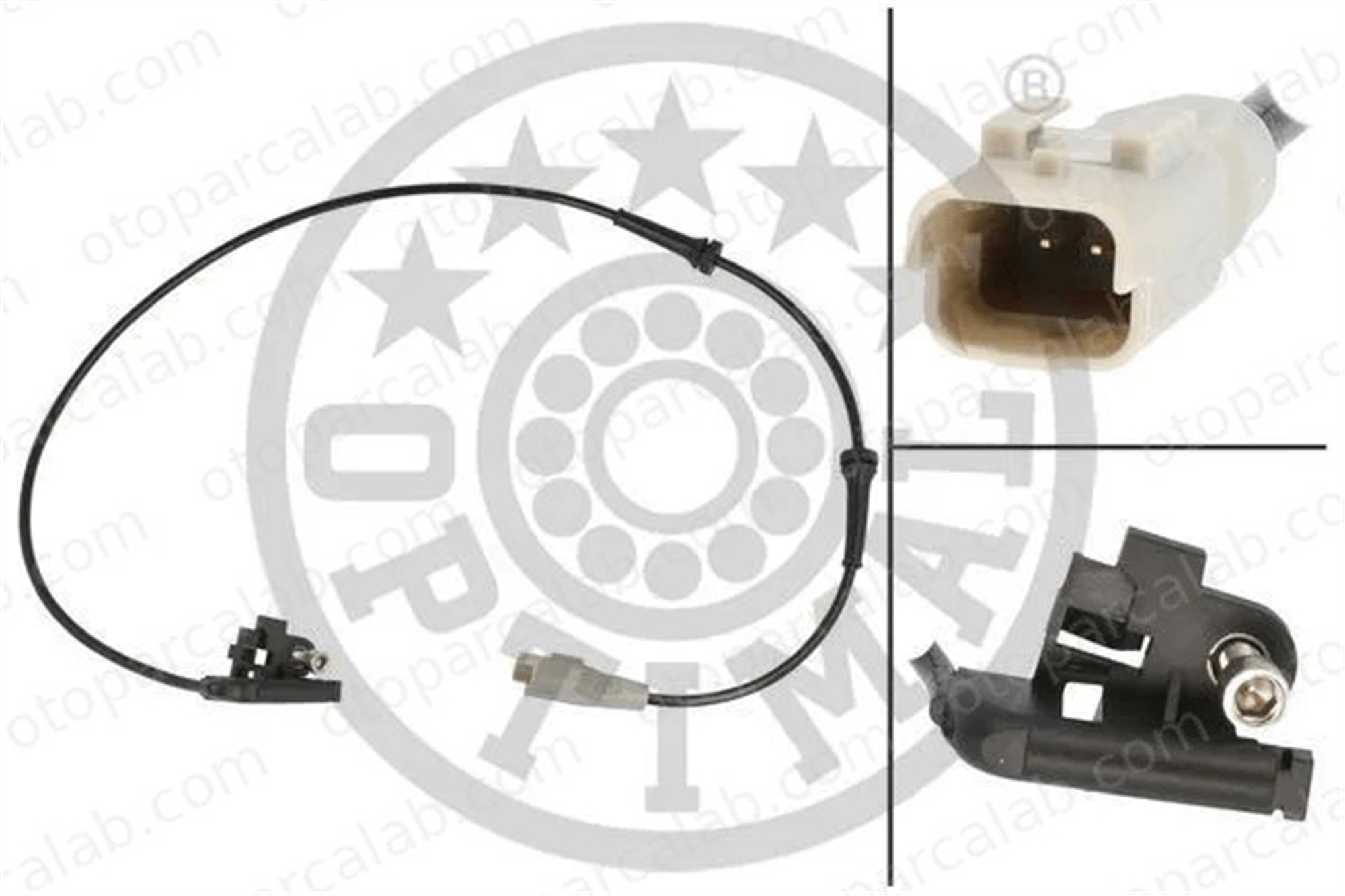 OPTIMAL 06-S734 Abs Sensörü Arka Sol PEUGEOT 308 I 308 SW I 454508 4545L0