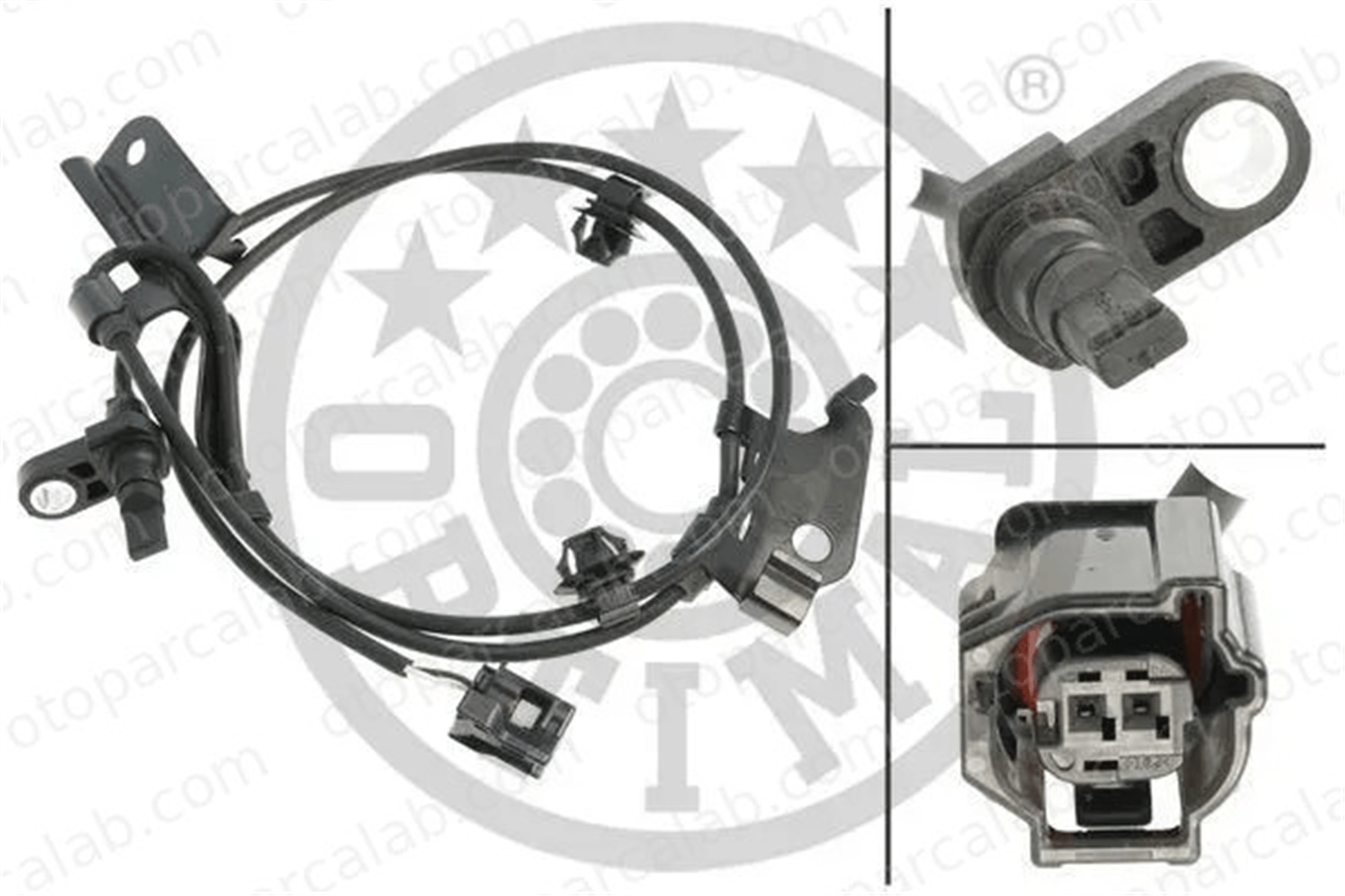OPTIMAL 06-S735 Abs Sensörü Ön Sol TOYOTA RAV 4 IV RAV 4 III 8954342050