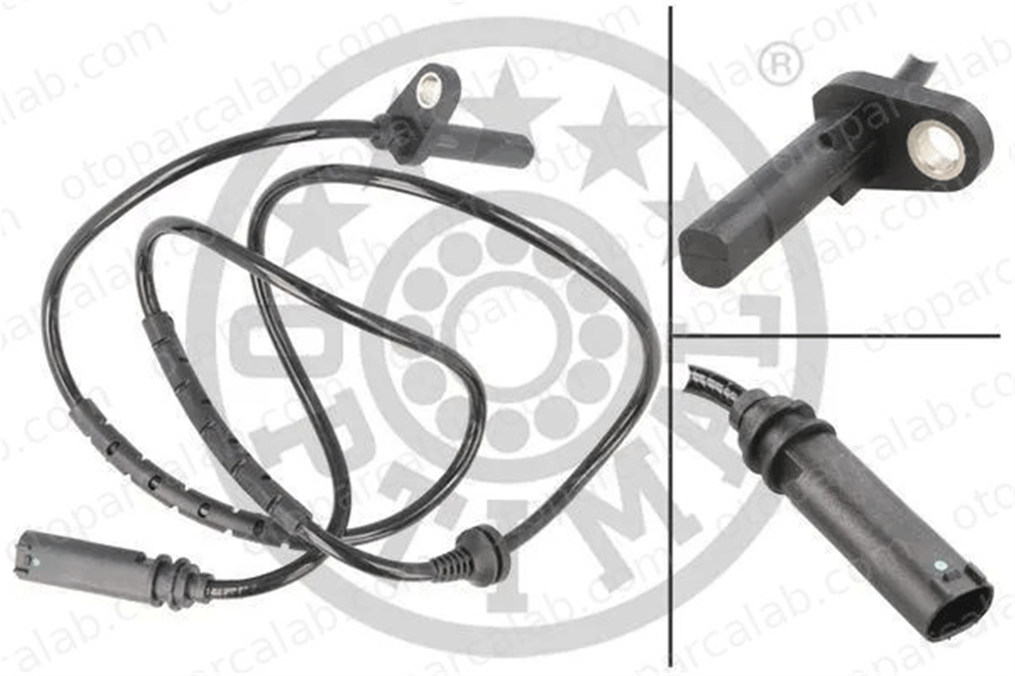 OPTIMAL 06-S769 Abs Sensörü Arka Sağ veya Sol BMW X5 X6 34526771777 6771777