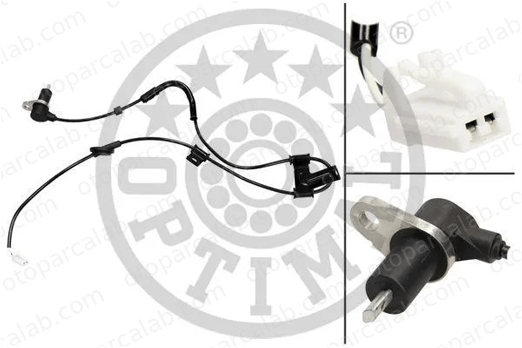 OPTIMAL 06-S776 Abs Sensörü Arka Sağ HYUNDAI COUPE I 9568527501