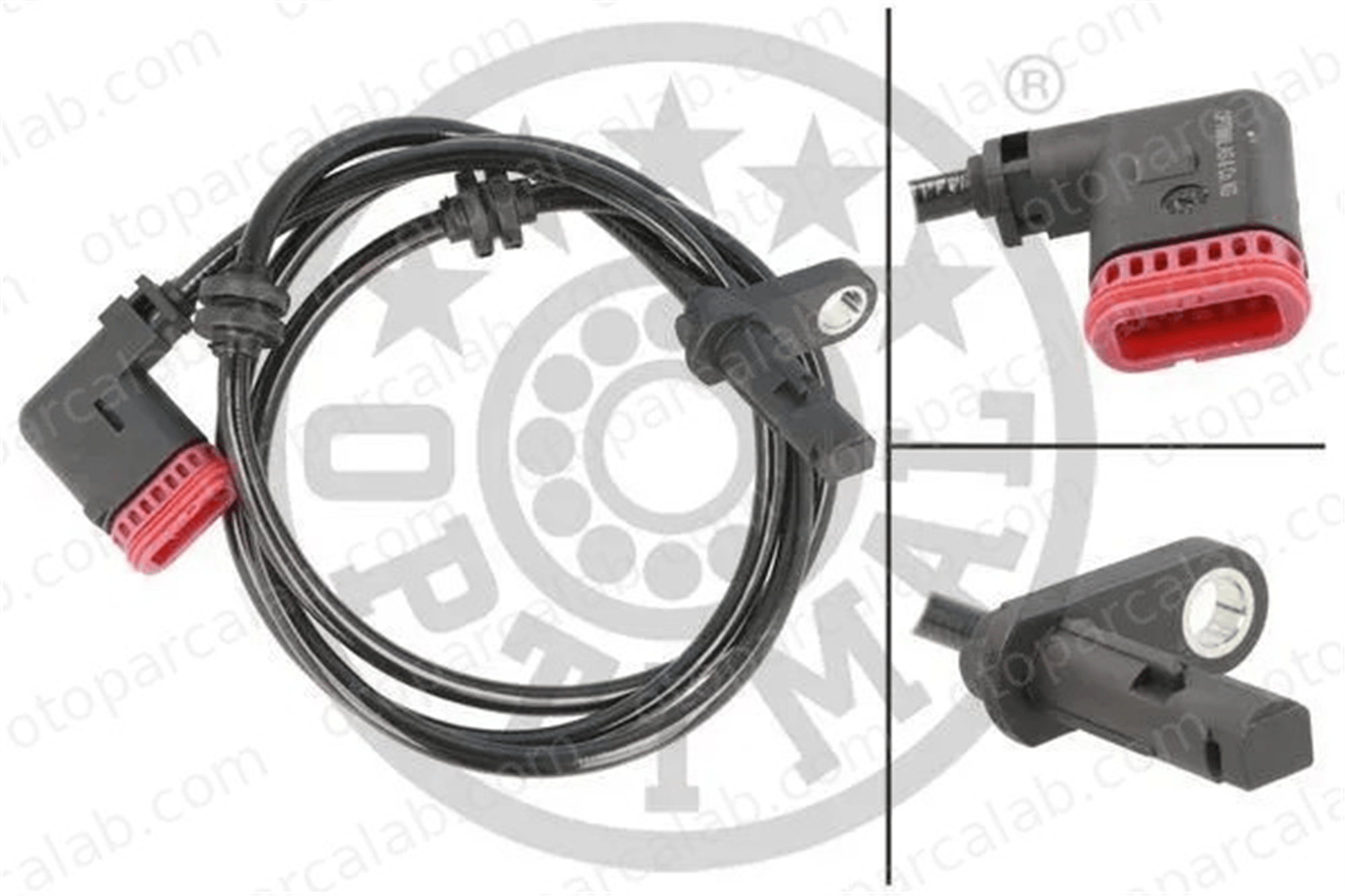 OPTIMAL 06-S861 Abs Sensörü Arka Sağ veya Sol MERCEDES-BENZ E-SERISI Coupe E-SERISI Cabrio A2075400317 2075400317