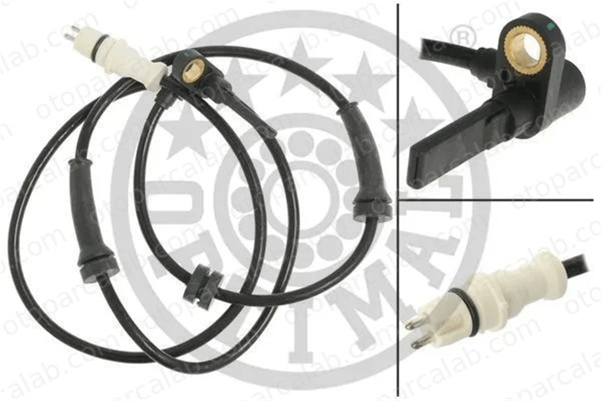 OPTIMAL 06-S864 Abs Sensörü Ön Sol FIAT PUNTO PUNTO Kasa/eğik arka 46531420