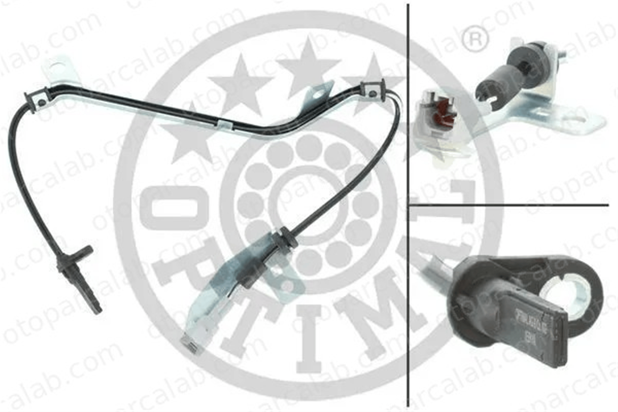 OPTIMAL 06-S866 Abs Sensörü Arka Sağ SUBARU LEGACY IV Station wagon LEGACY IV 27540AG12B 27540AG120