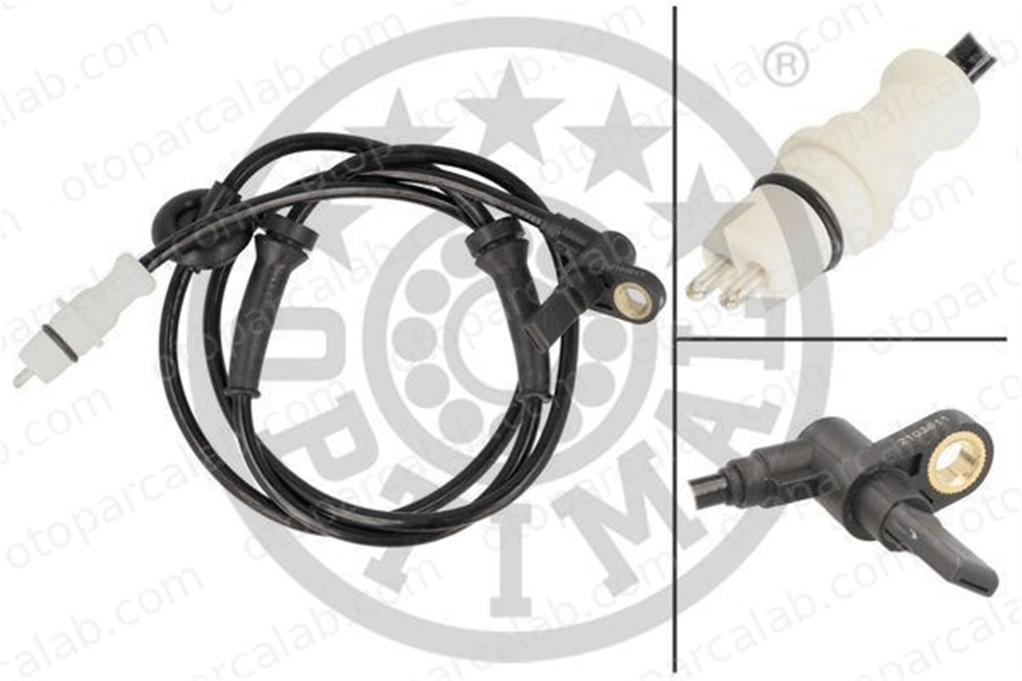OPTIMAL 06-S867 Abs Sensörü Arka Sol FIAT MAREA MAREA Weekend 46539832