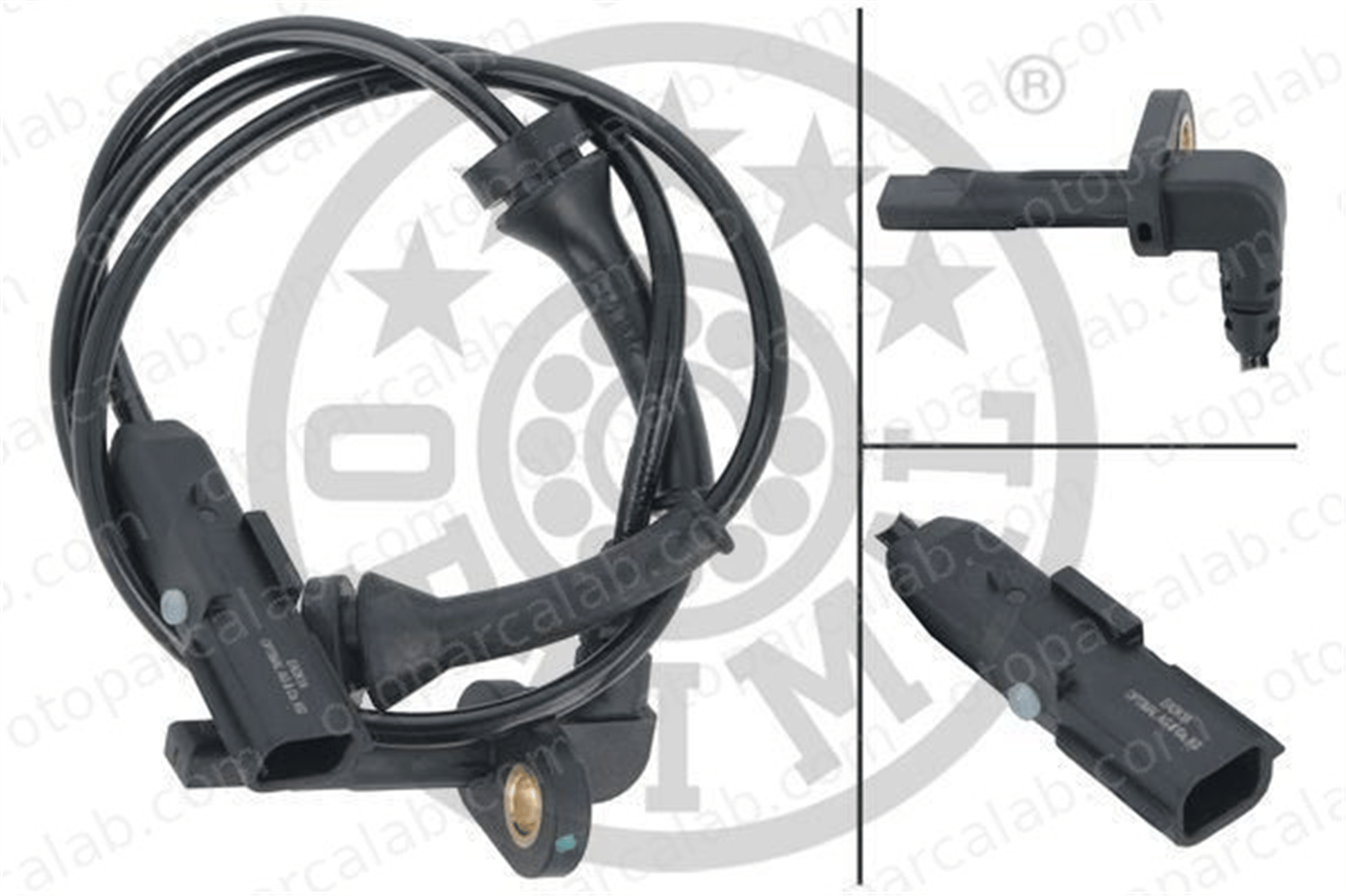 OPTIMAL 06-S884 Abs Sensörü Arka Sağ veya Sol RENAULT MASTER III Panelvan/Van OPEL MOVANO B Panelvan/Van 8200735315 93167732