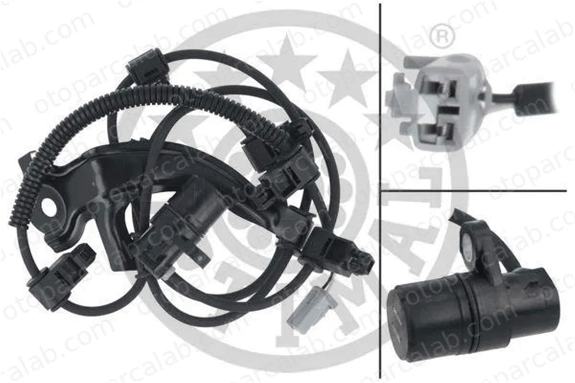 OPTIMAL 06-S901 Abs Sensörü Arka Sol TOYOTA LAND CRUISER 100 LEXUS LX 8954660030