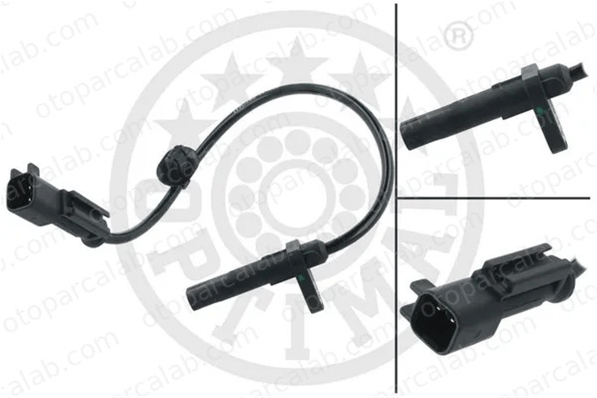 OPTIMAL 06-S925 Abs Sensörü Arka Sağ veya Sol FORD TRANSIT V363 Panelvan/Van TRANSIT V363 Platform şasi BK312B372DA 1817686