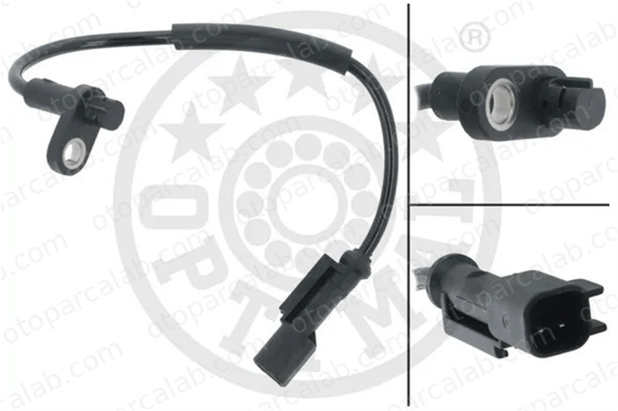OPTIMAL 06-S926 Abs Sensörü Ön Sağ veya Sol FORD TRANSIT V363 Panelvan/Van TRANSIT V363 Platform şasi BK312B372AA 1817685