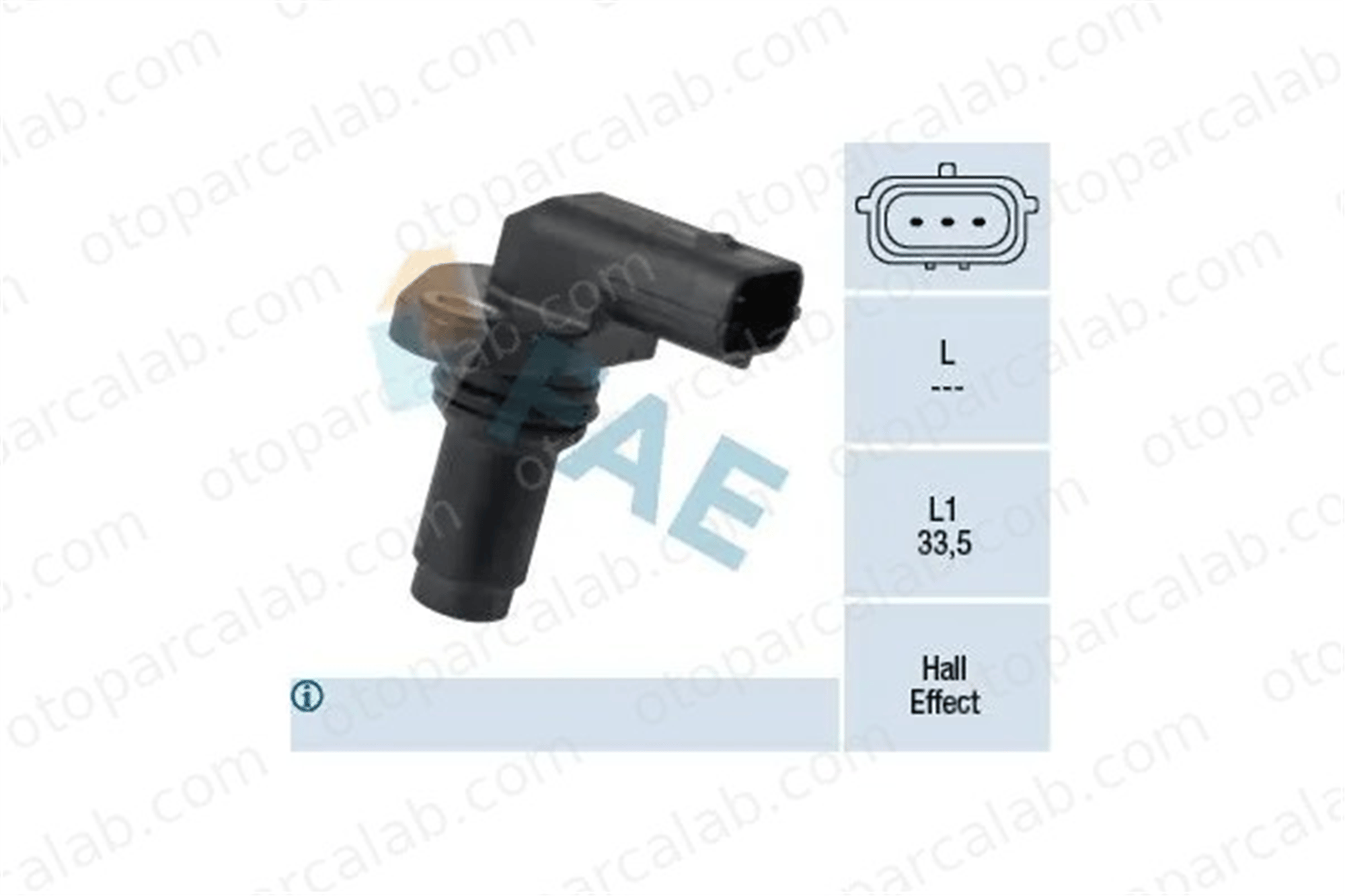 OPTIMAL 08-S053 Eksantrik Devir Sensörü VOLVO V70 III S80 II 6G9N12K073BA AJ811224