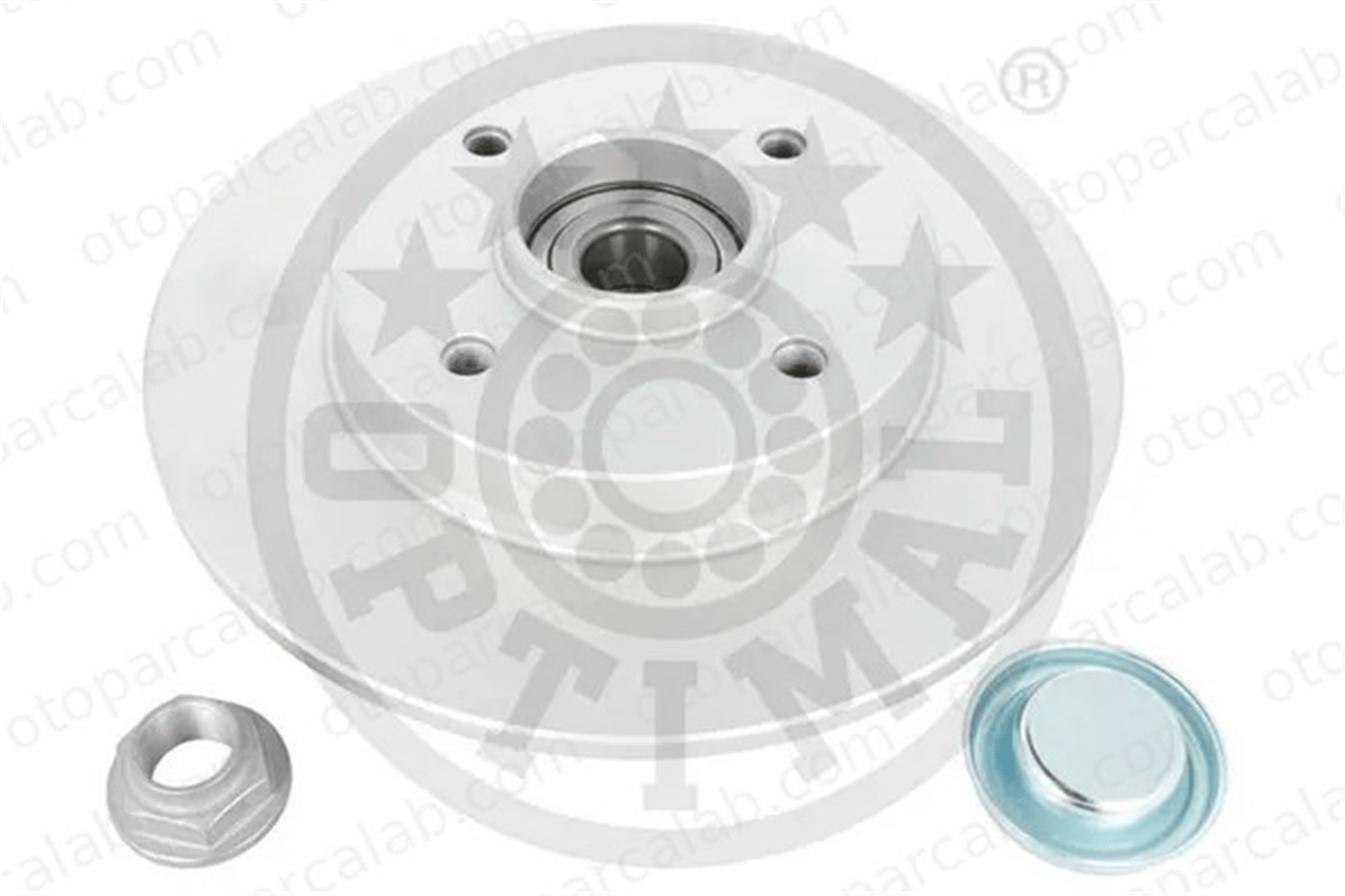 OPTIMAL 602893BS1 Fren Disk Ayna Arka Sağ ve Sol CITROËN C4 I C4 Coupe 424934 4246Z9