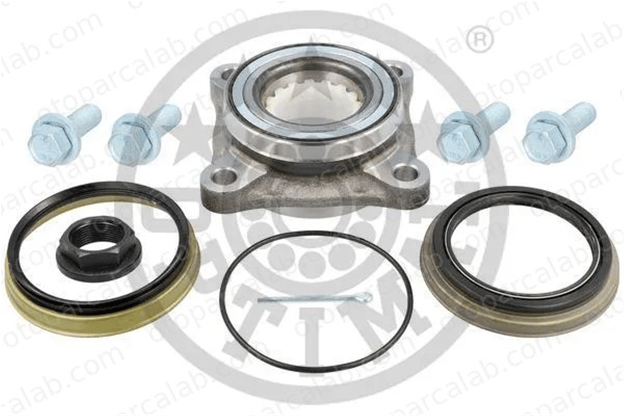 OPTIMAL 981887 Teker Rulmanı Ön Sağ veya Sol TOYOTA HILUX VIII Pick-up LAND CRUISER PRADO 4357004010 4357004011