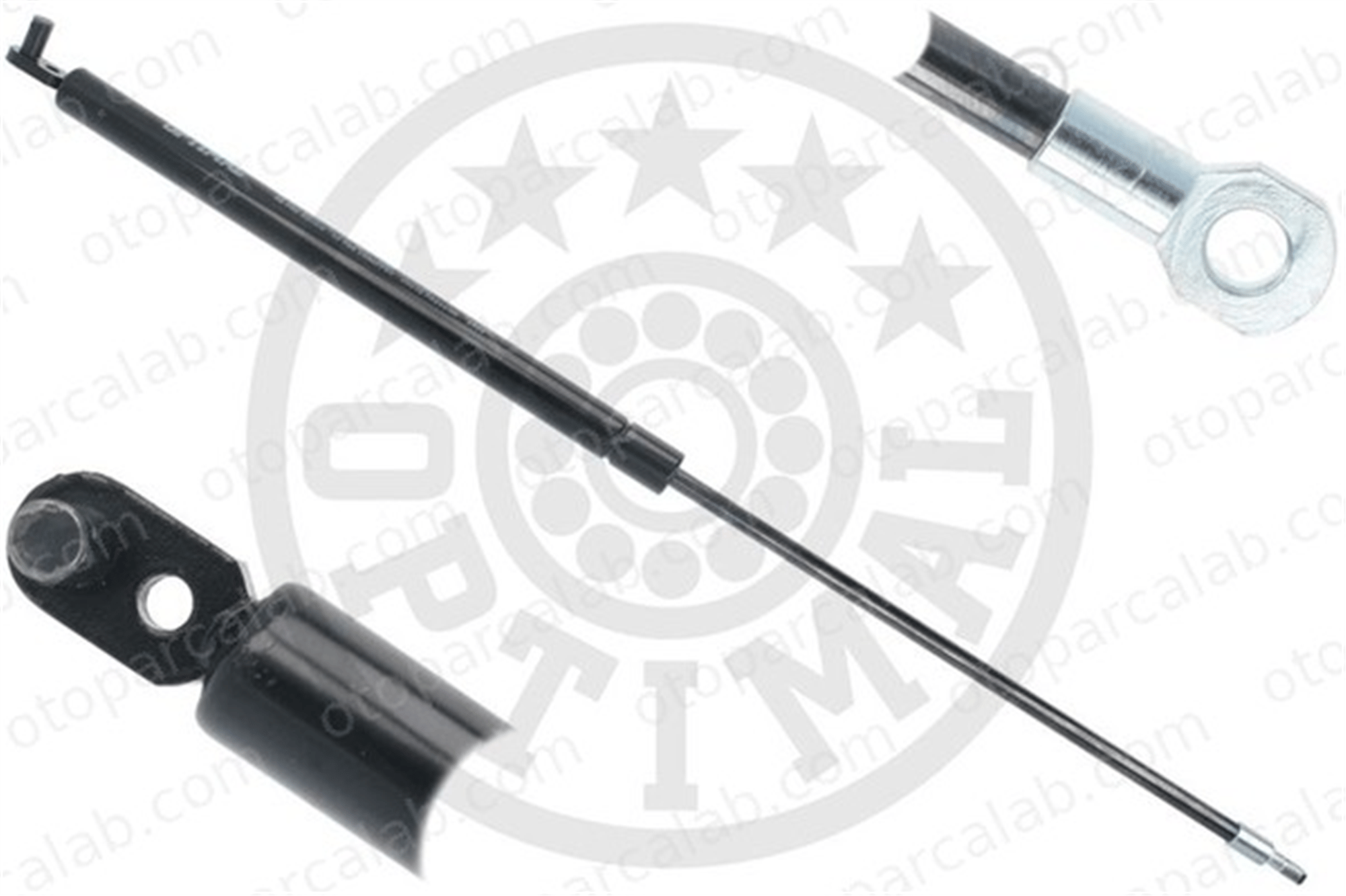 OPTIMAL AG-51472 Bagaj Amortisörü Sağ veya Sol FIAT PANDA PANDA Kasa/eğik arka 7550172 75501720