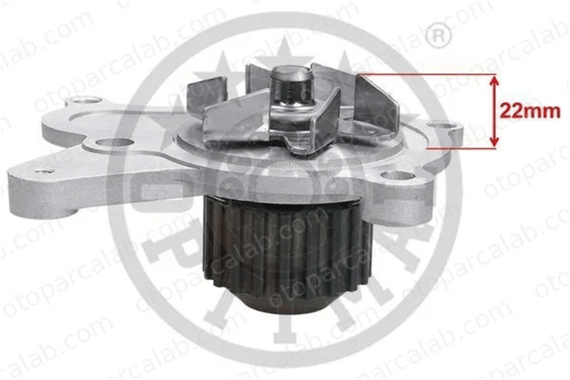 OPTIMAL AQ-2083 Devirdaim Su Pompası HYUNDAI TUCSON KIA SPORTAGE II 2510027000 2510027010