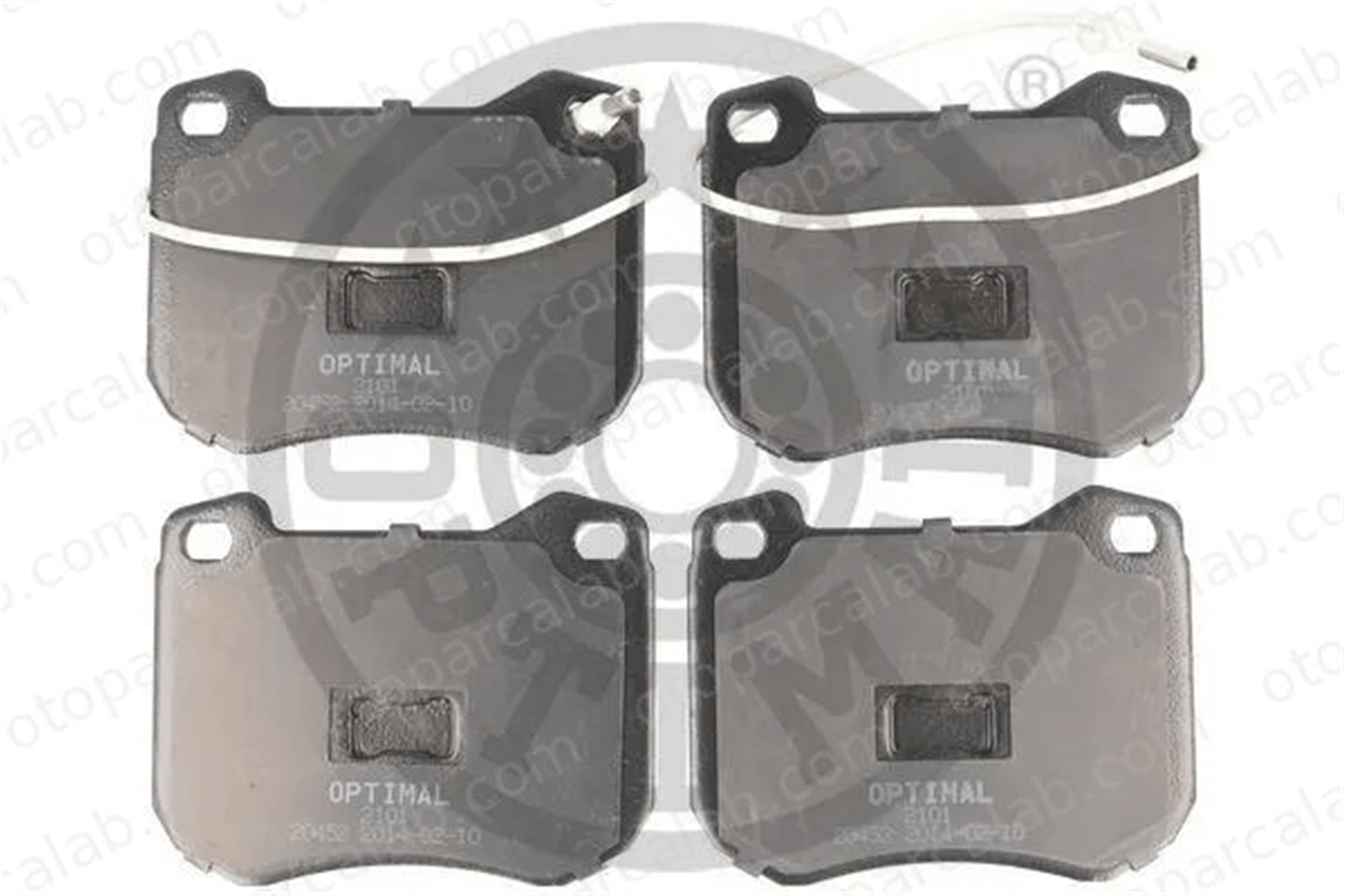 OPTIMAL BP-02101 Fren Disk Balata Ön PEUGEOT 505 505 Break 424511 424584