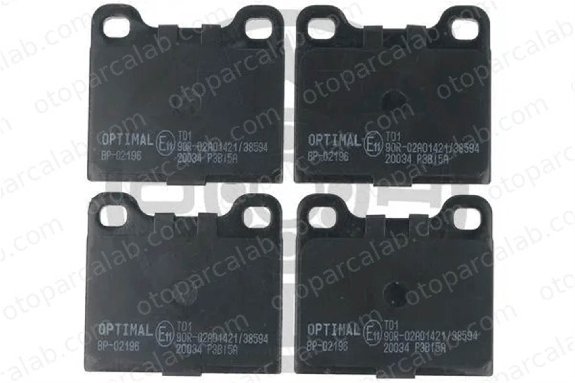 OPTIMAL BP-02196 Fren Disk Balata Ön MERCEDES-BENZ S-SERISI 123 Sedan BP02196 310254042