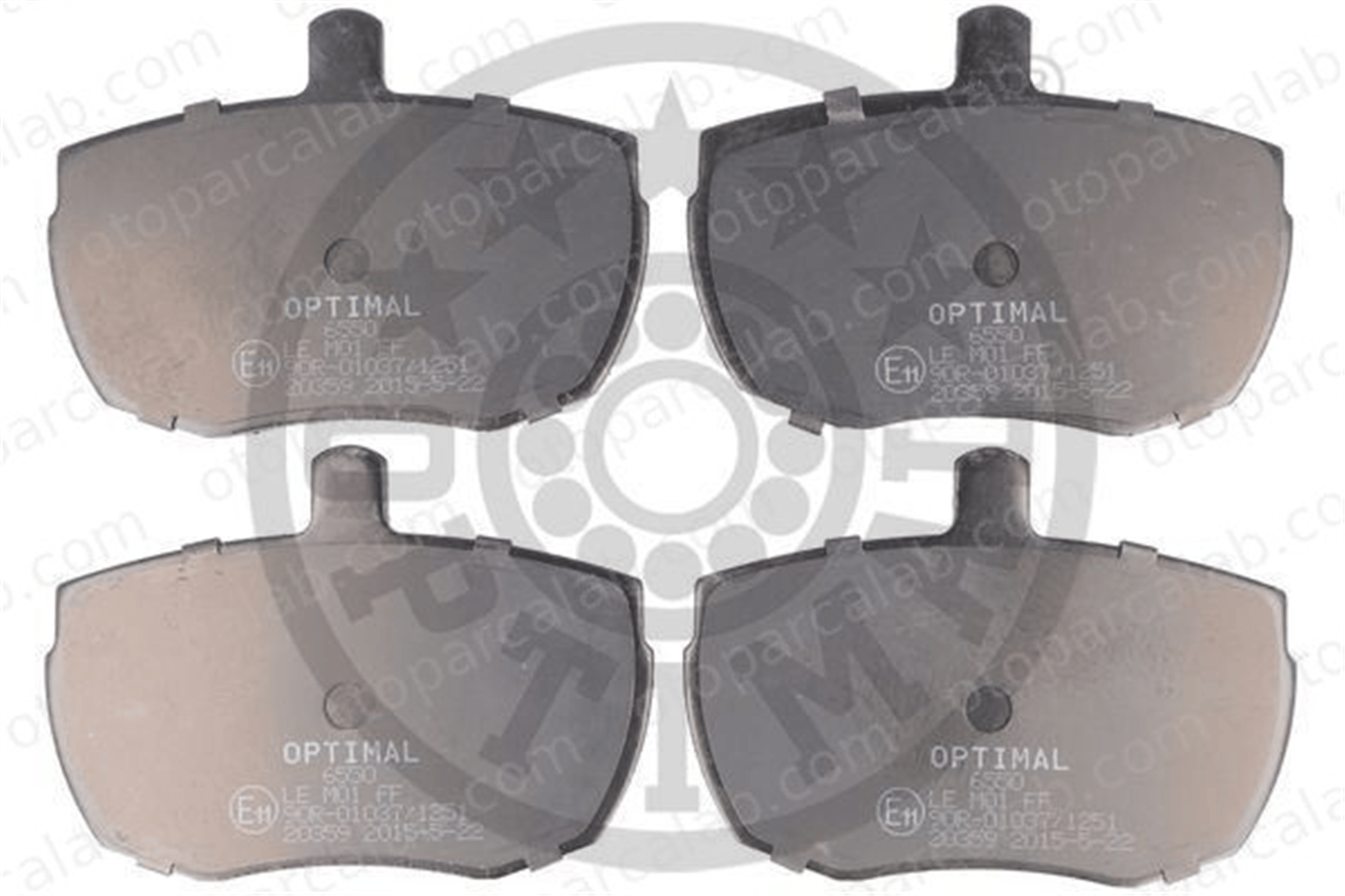 OPTIMAL BP-06550 Fren Disk Balata Arka FORD TRANSIT Minibüs/Otobüs TRANSIT Panelvan/Van 1571570 1571571
