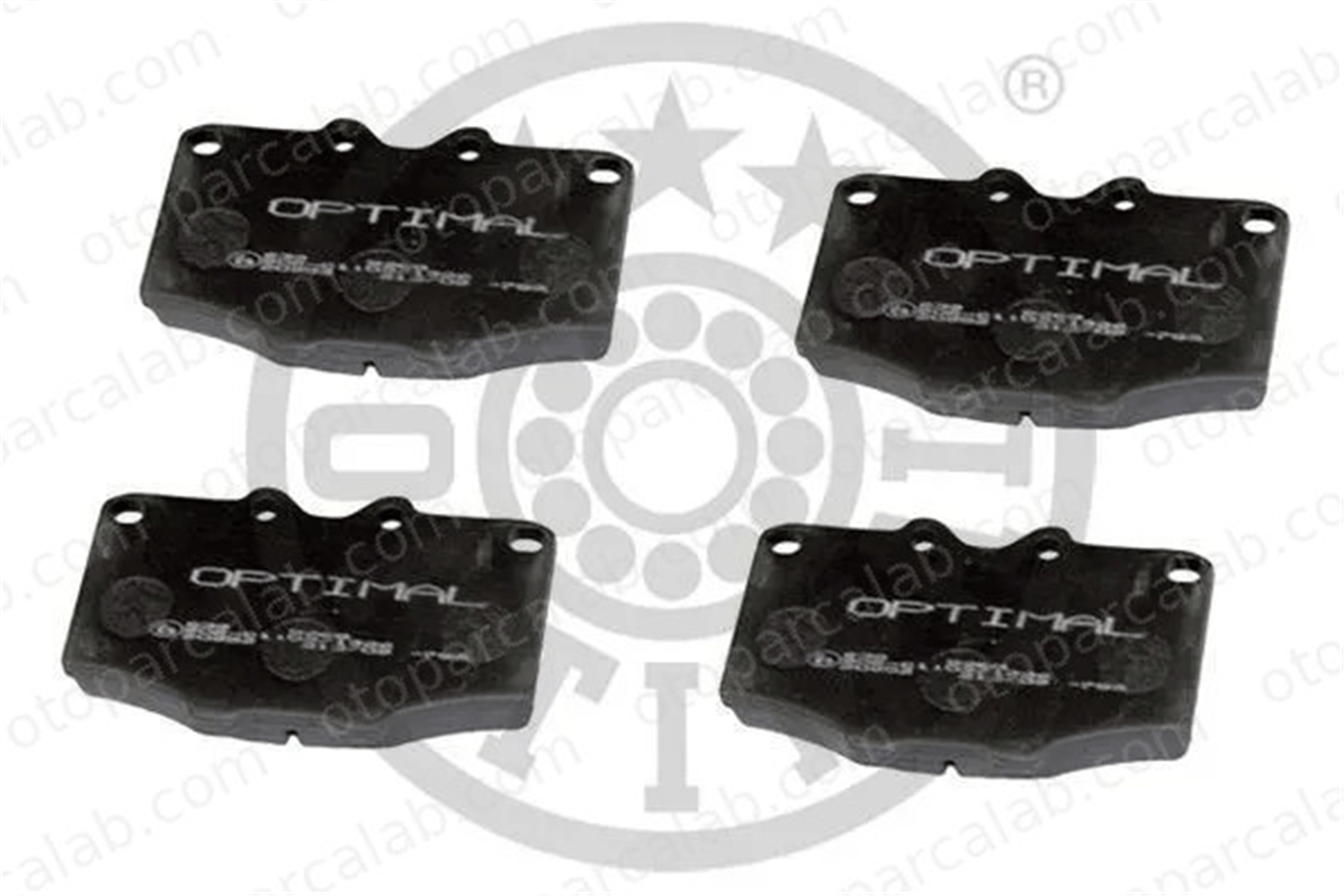 OPTIMAL BP-09268 Fren Disk Balata Ön TOYOTA LAND CRUISER LAND CRUISER Pick-up 446535170 446535210