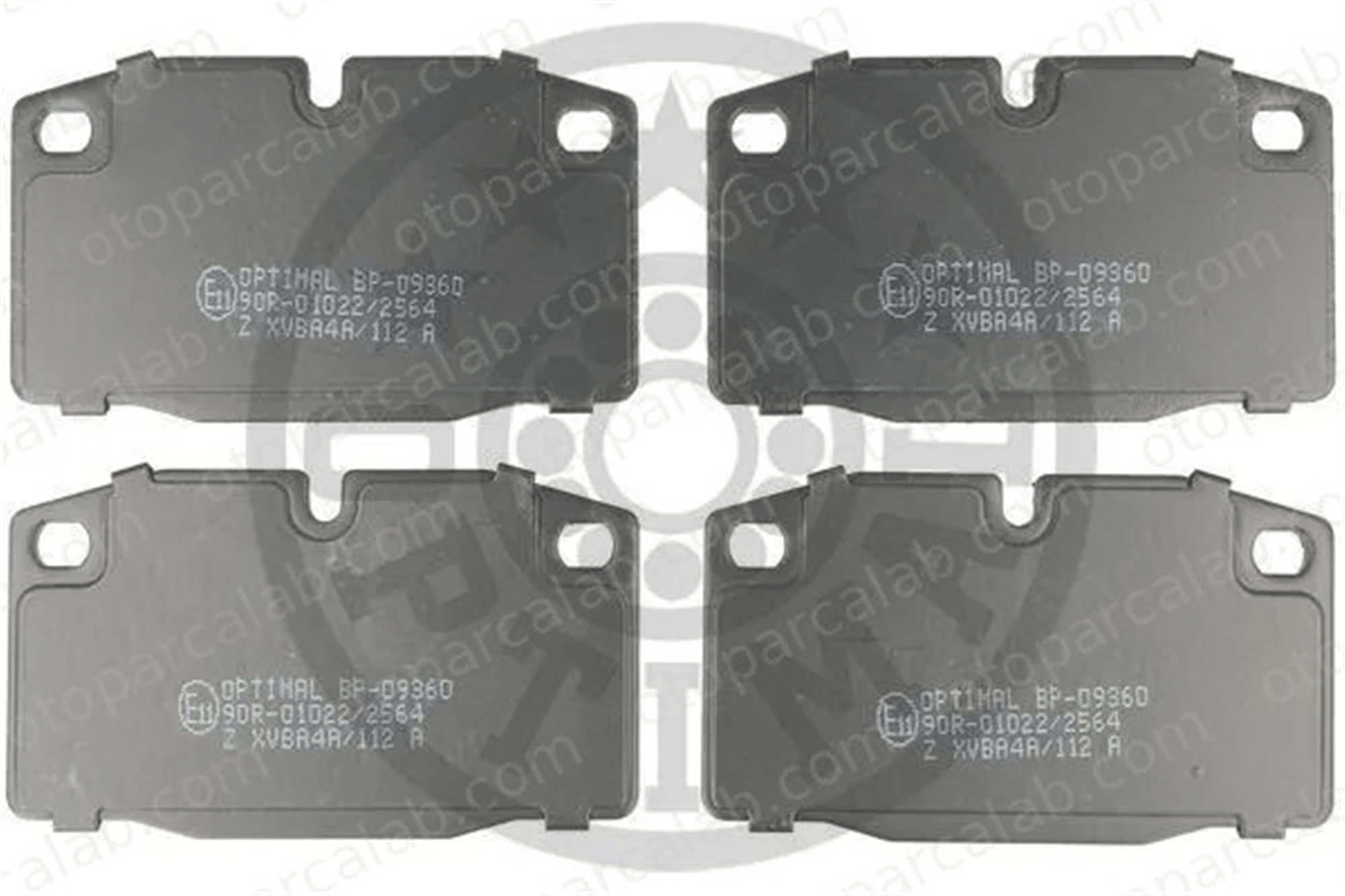 OPTIMAL BP-09360 Fren Disk Balata Ön OPEL KADETT E Hatchback KADETT E 1605586 1605788