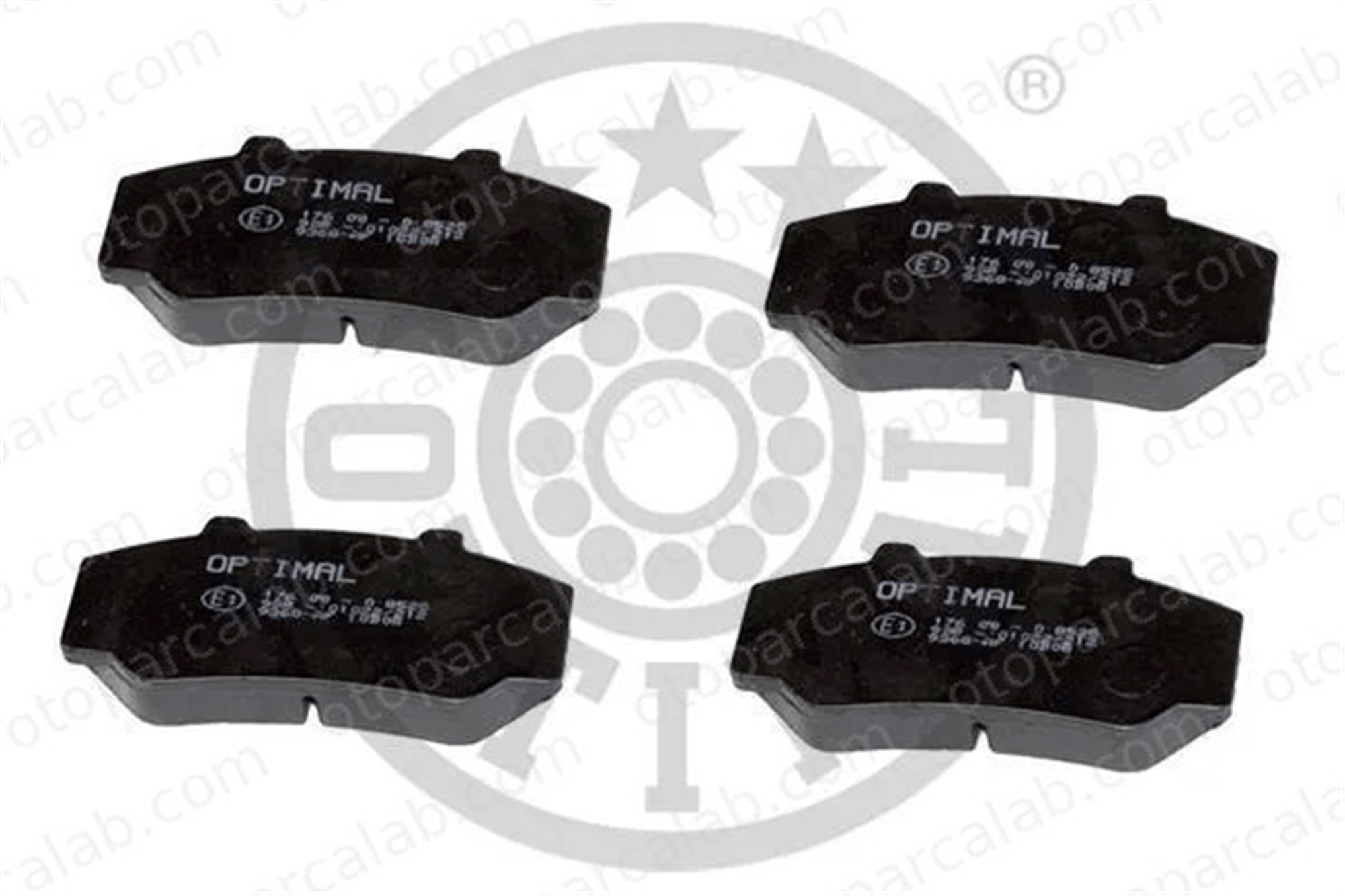 OPTIMAL BP-09368 Fren Disk Balata Ön VOLVO 740 740 Kombi 2177828 272827
