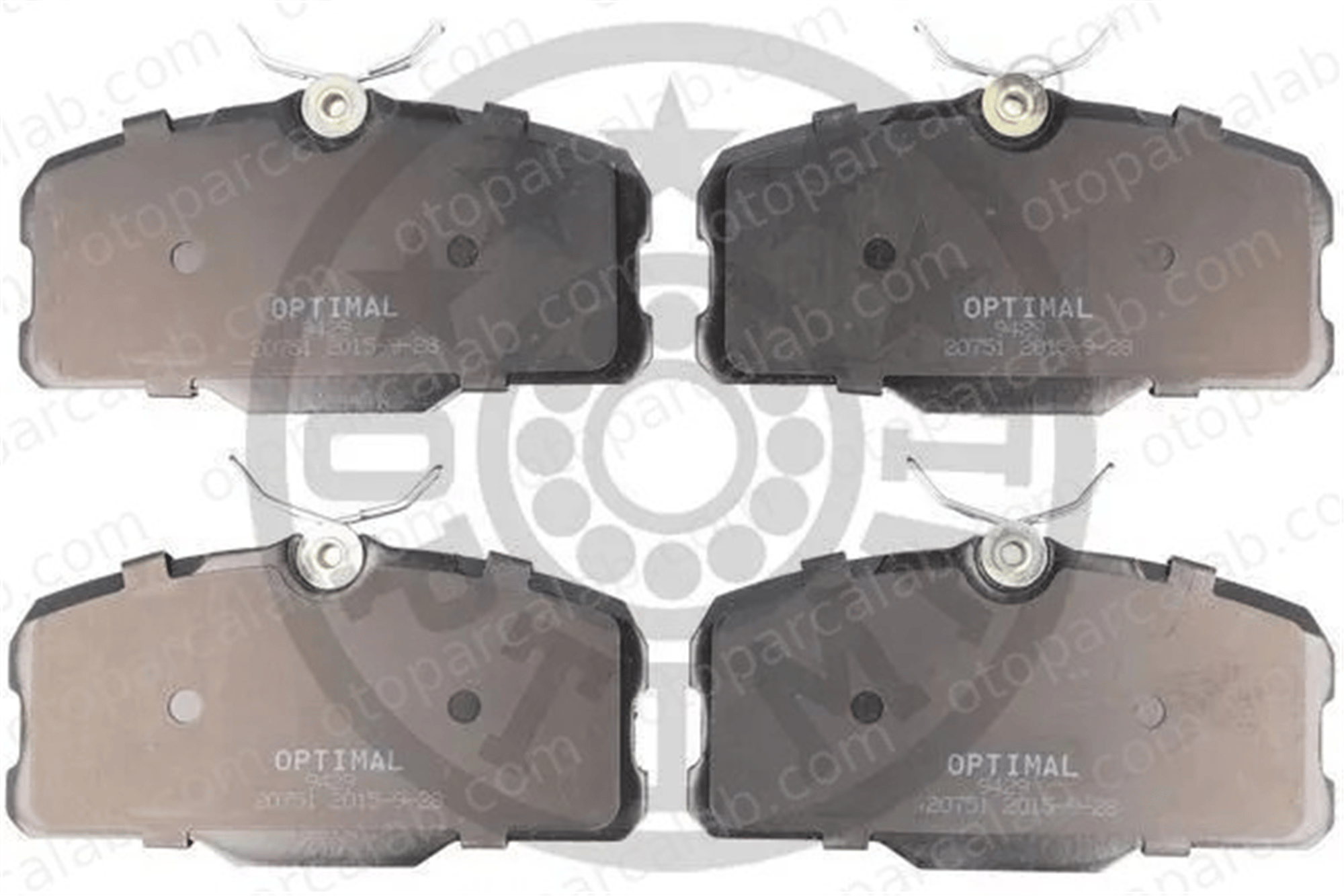 OPTIMAL BP-09429 Fren Disk Balata Ön MERCEDES-BENZ S-SERISI Coupe 4200620 4204620