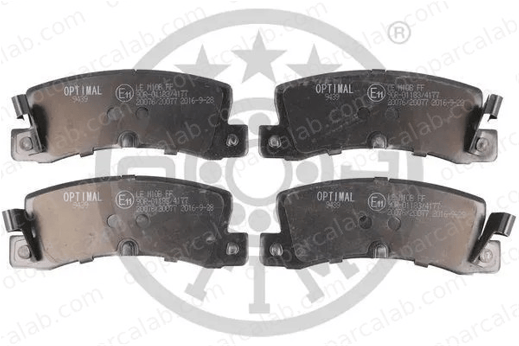 OPTIMAL BP-09439 Fren Disk Balata Ön TOYOTA COROLLA Liftback COROLLA 446532010 446612020