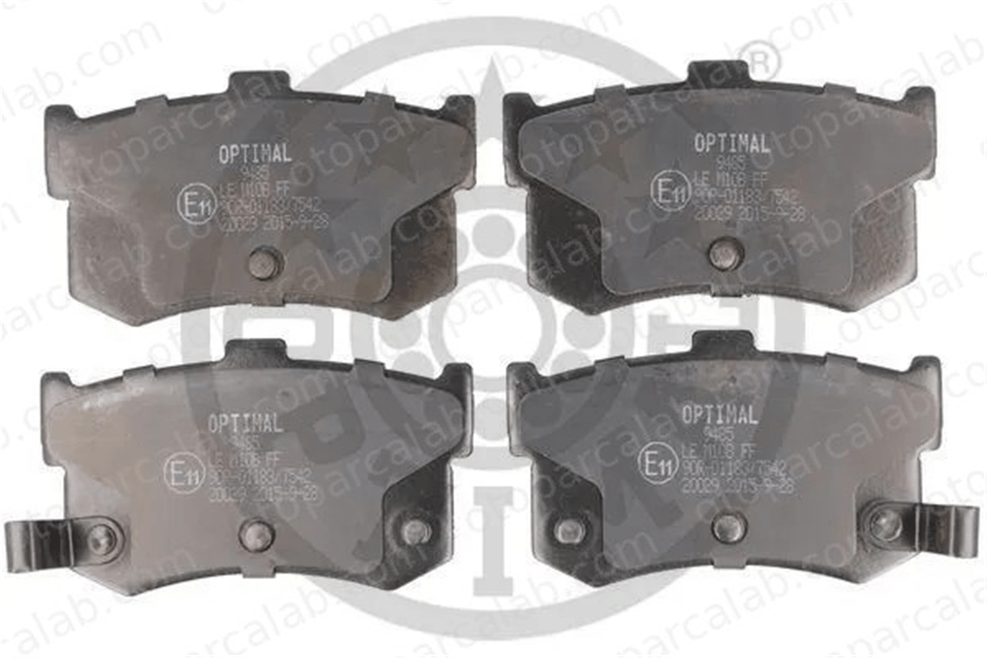 OPTIMAL BP-09485 Fren Disk Balata Ön HYUNDAI SONATA III ROVER 800 43022SD4000 43022SD4010