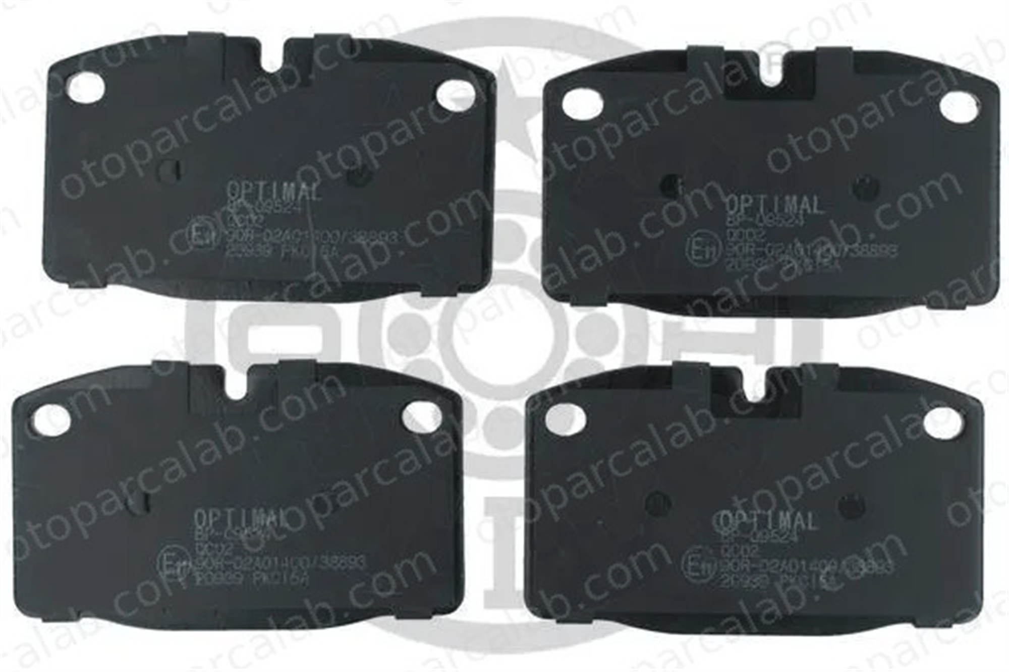 OPTIMAL BP-09524 Fren Disk Balata Ön OPEL KADETT E Hatchback KADETT E 1605586 1605788