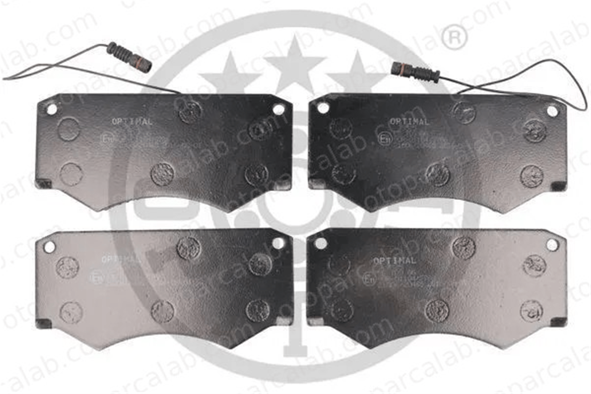OPTIMAL BP-09525 Fren Disk Balata Ön MERCEDES-BENZ T1 Minibüs/Otobüs T1 Panelvan/Van 6014207620 A6014207620