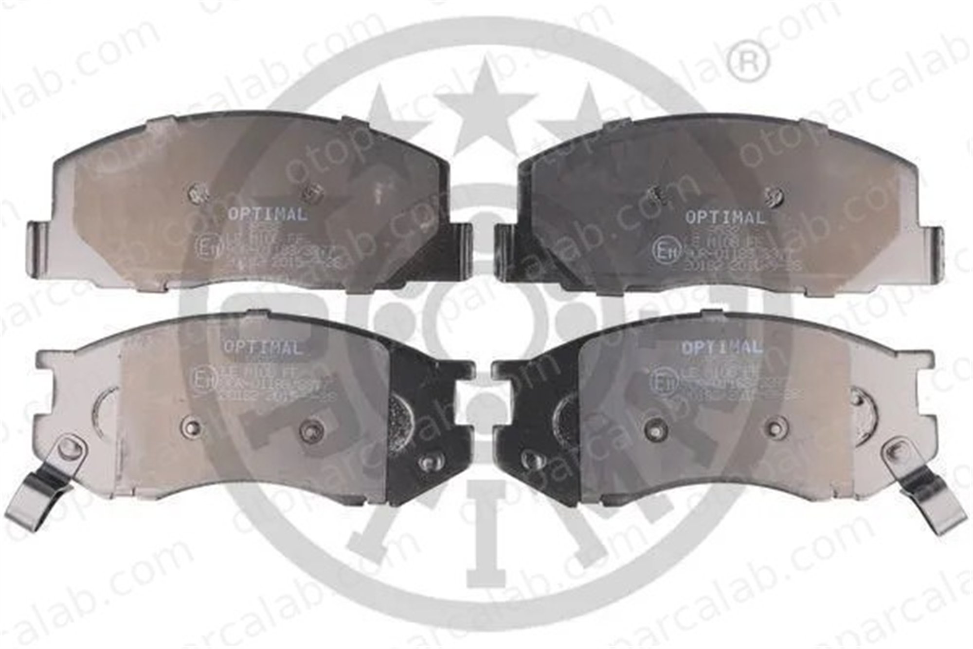 OPTIMAL BP-09532 Fren Disk Balata Ön TOYOTA LITEACE Panelvan/Van LITEACE Minibüs/Otobüs 446528020 4465YZZAY