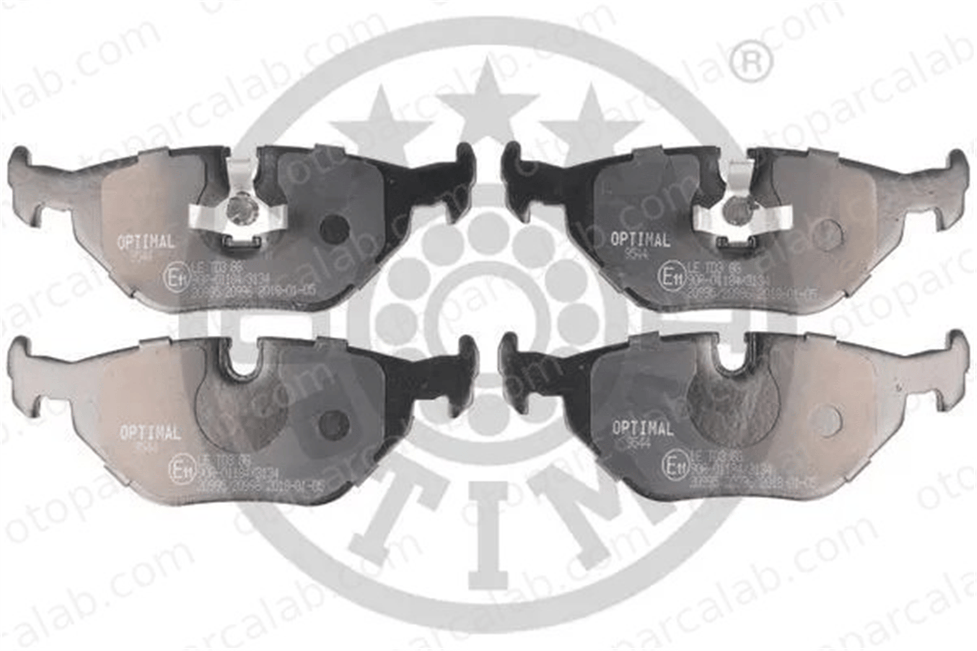 OPTIMAL BP-09544 Fren Disk Balata Ön BMW 5 5 Touring BP09544 34211157334
