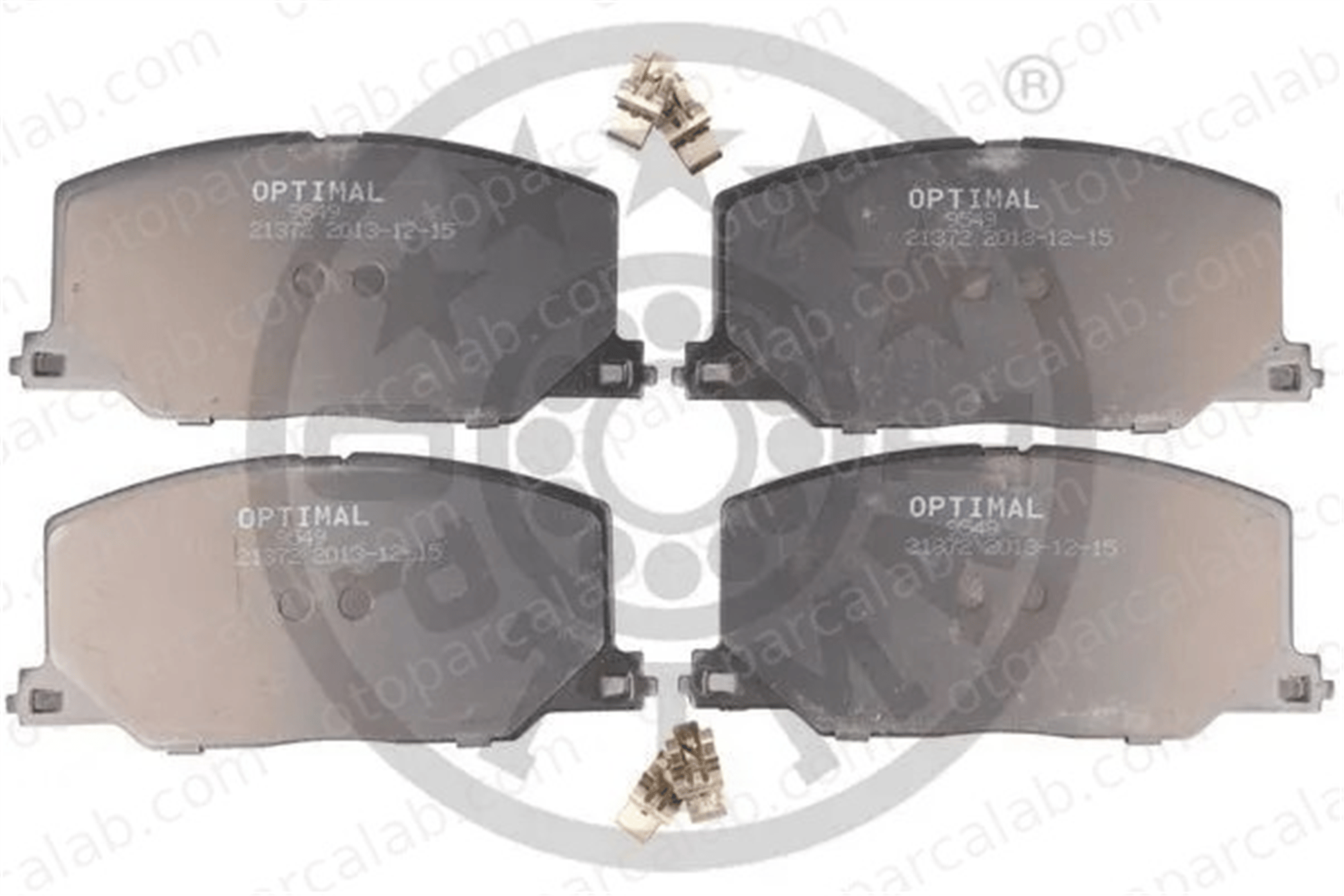 OPTIMAL BP-09549 Fren Disk Balata Ön TOYOTA CAMRY CAMRY Station wagon 446512220 446520050