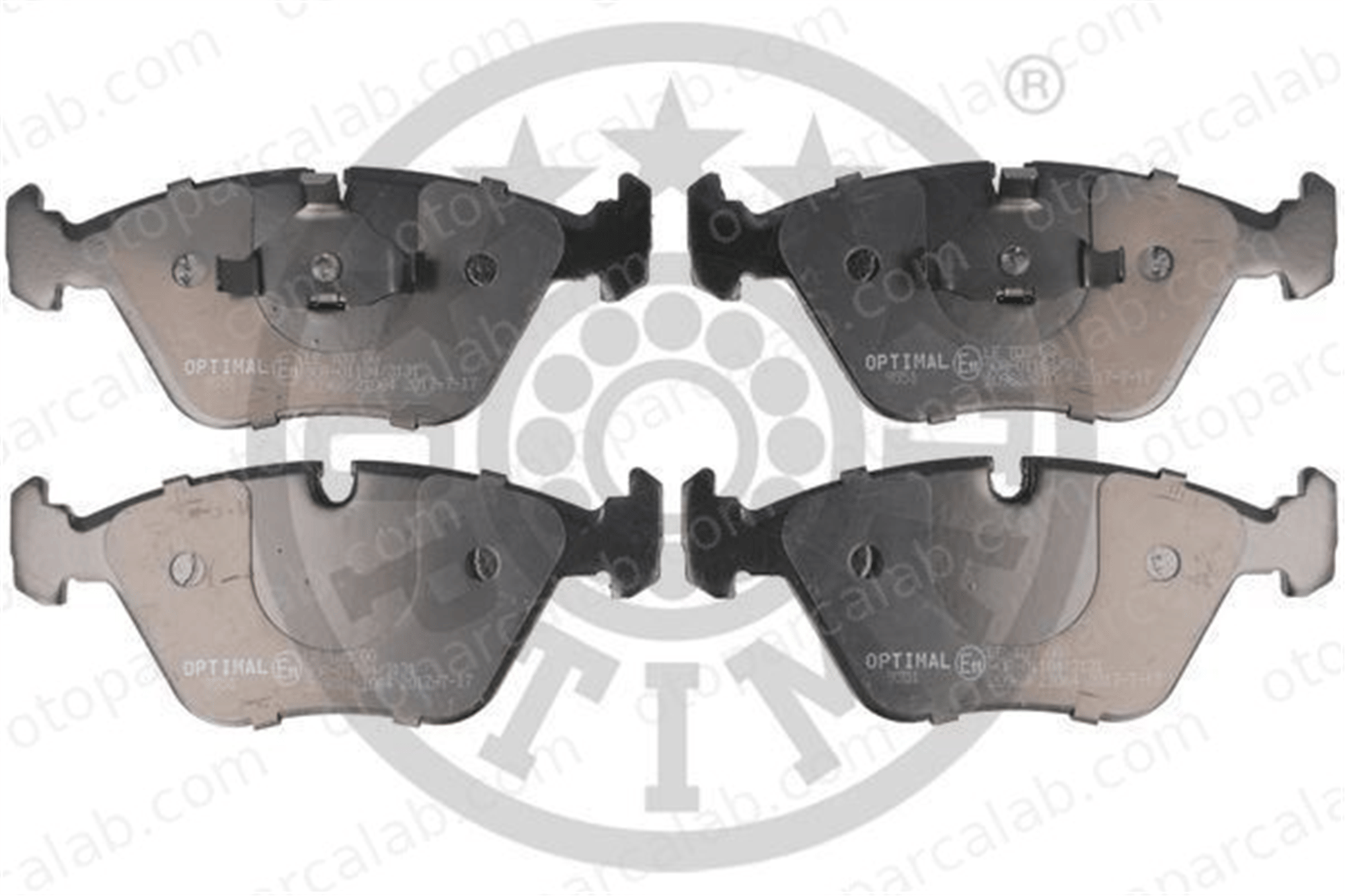 OPTIMAL BP-09551 Fren Disk Balata Ön BMW 5 5 Touring BP09551 34111153910