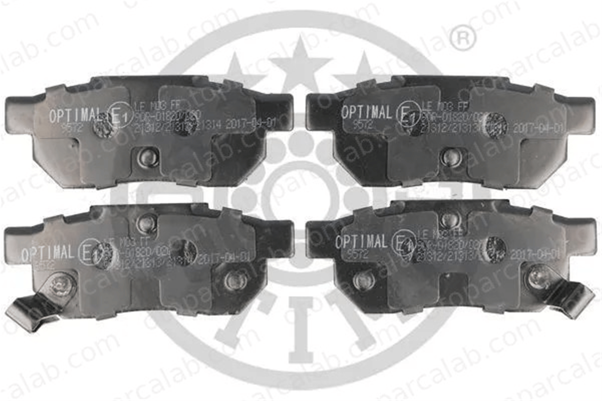 OPTIMAL BP-09572 Fren Disk Balata Arka ROVER 200 II Hatchback 400 II 43022SR3G00 43022TG0T00