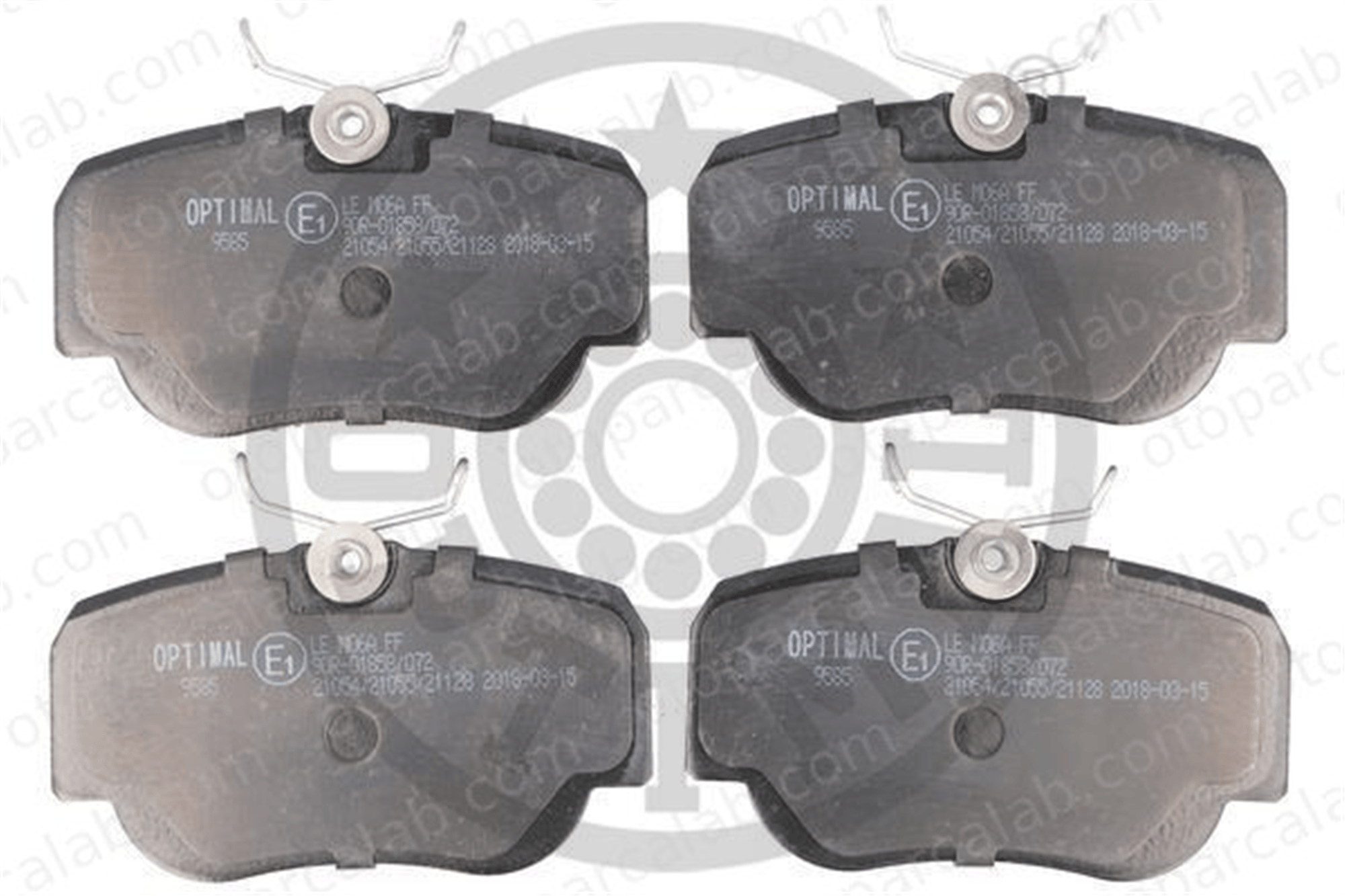 OPTIMAL BP-09585 Fren Disk Balata Ön MERCEDES-BENZ 190 BP09585 4208920