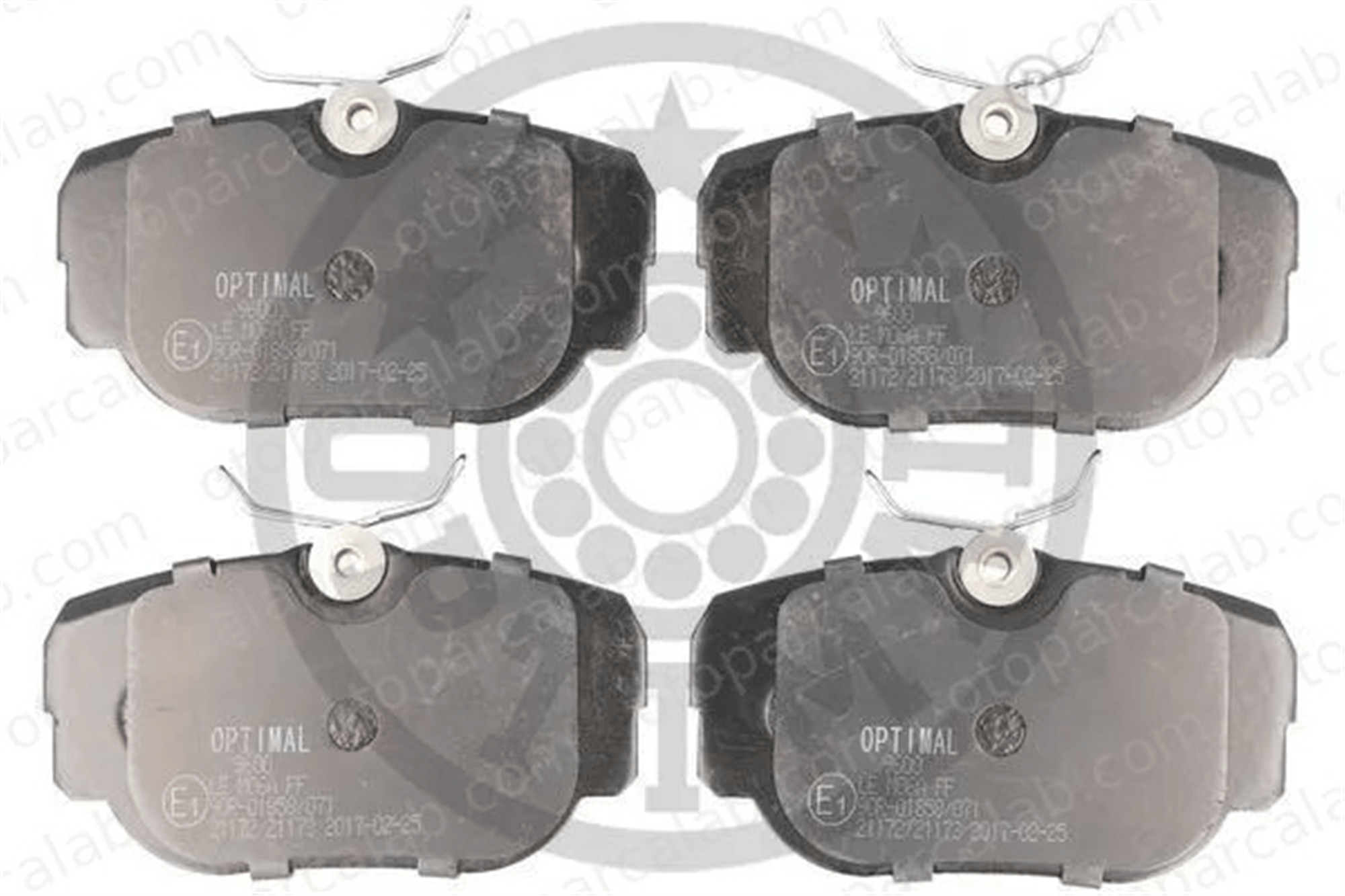 OPTIMAL BP-09600 Fren Disk Balata Ön BMW 3 3 Touring 34111154442 34111155999
